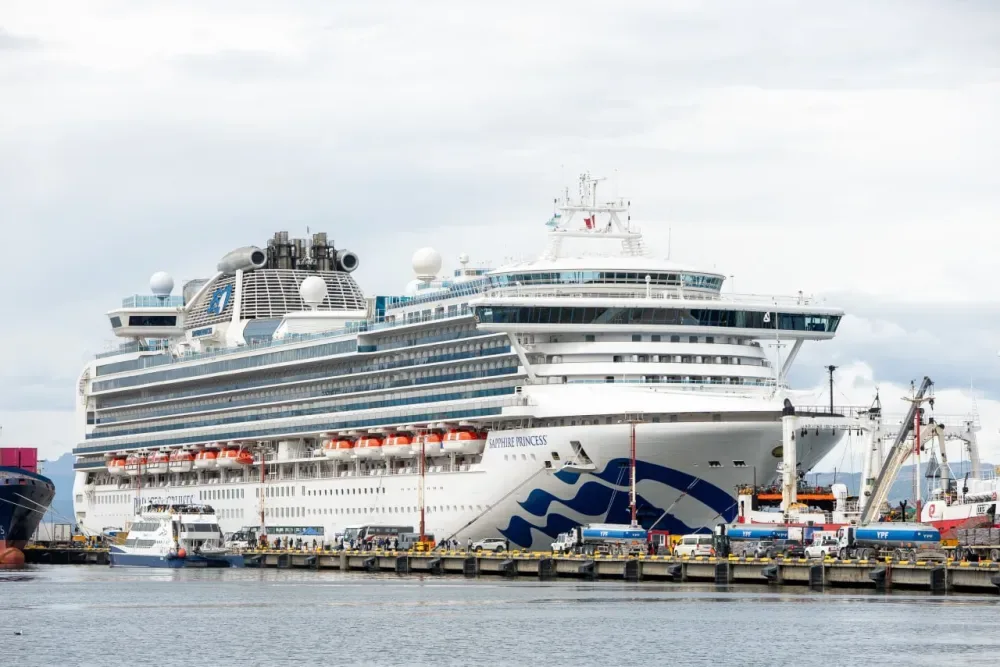 El Puerto de Ushuaia recibe más de 9 mil pasajeros en 72 horas