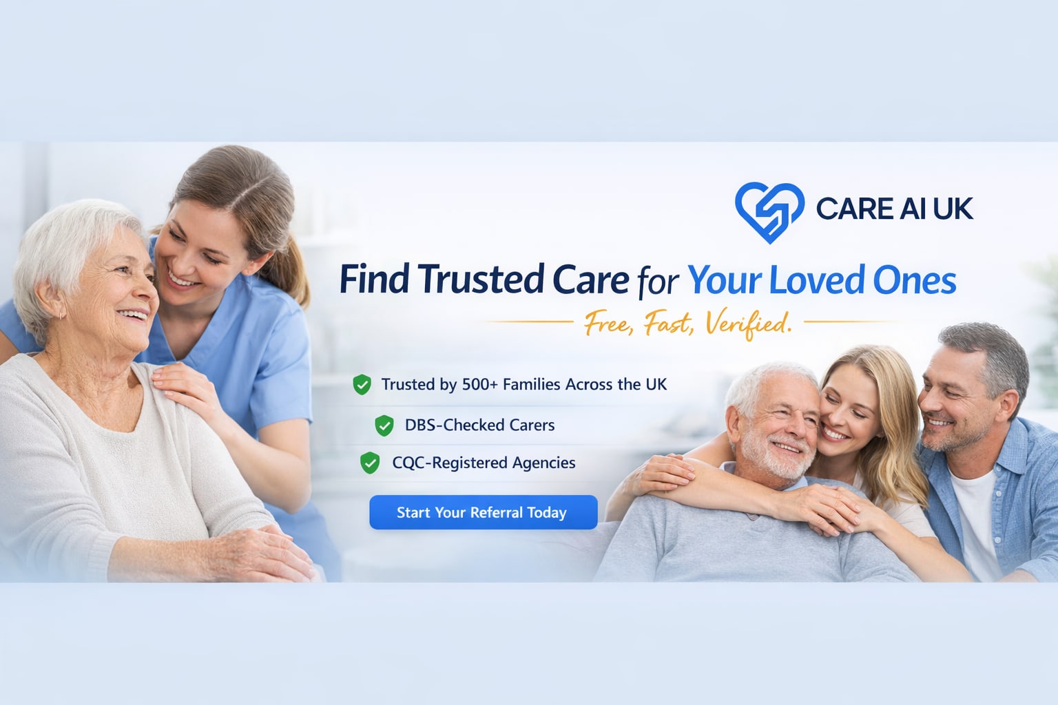 Connect Families With Trusted Care Providers Across the UK (Fast Matching + Verified Carers)