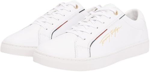 Vue 3 de Baskets Cuvette Femme Tommy