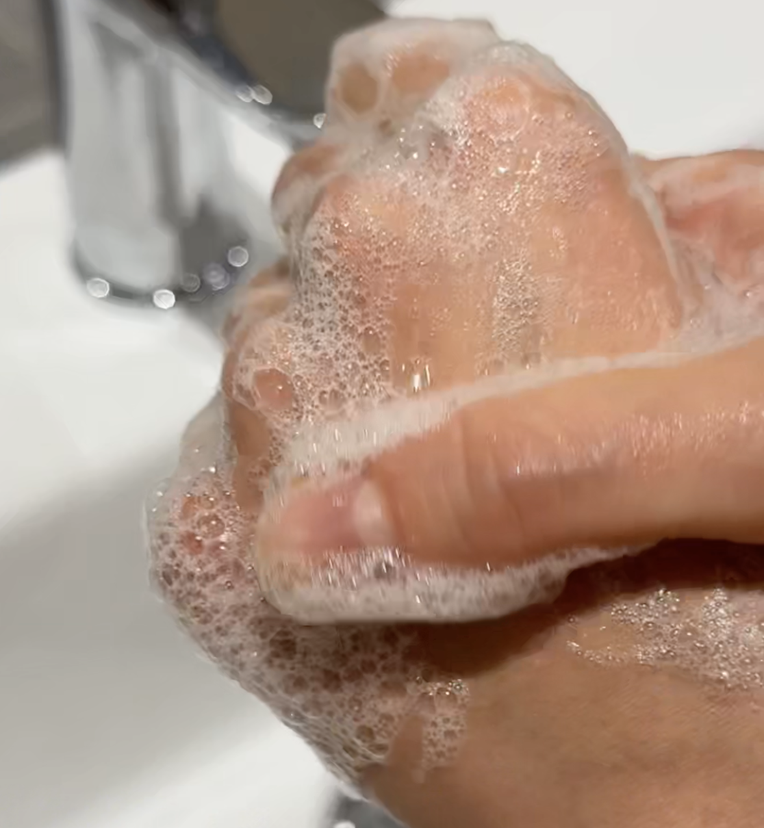 1. Lather CitraGlow™ onto damp skin