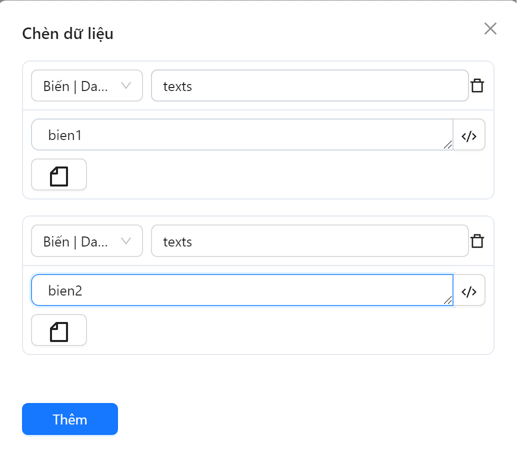 Workflow table