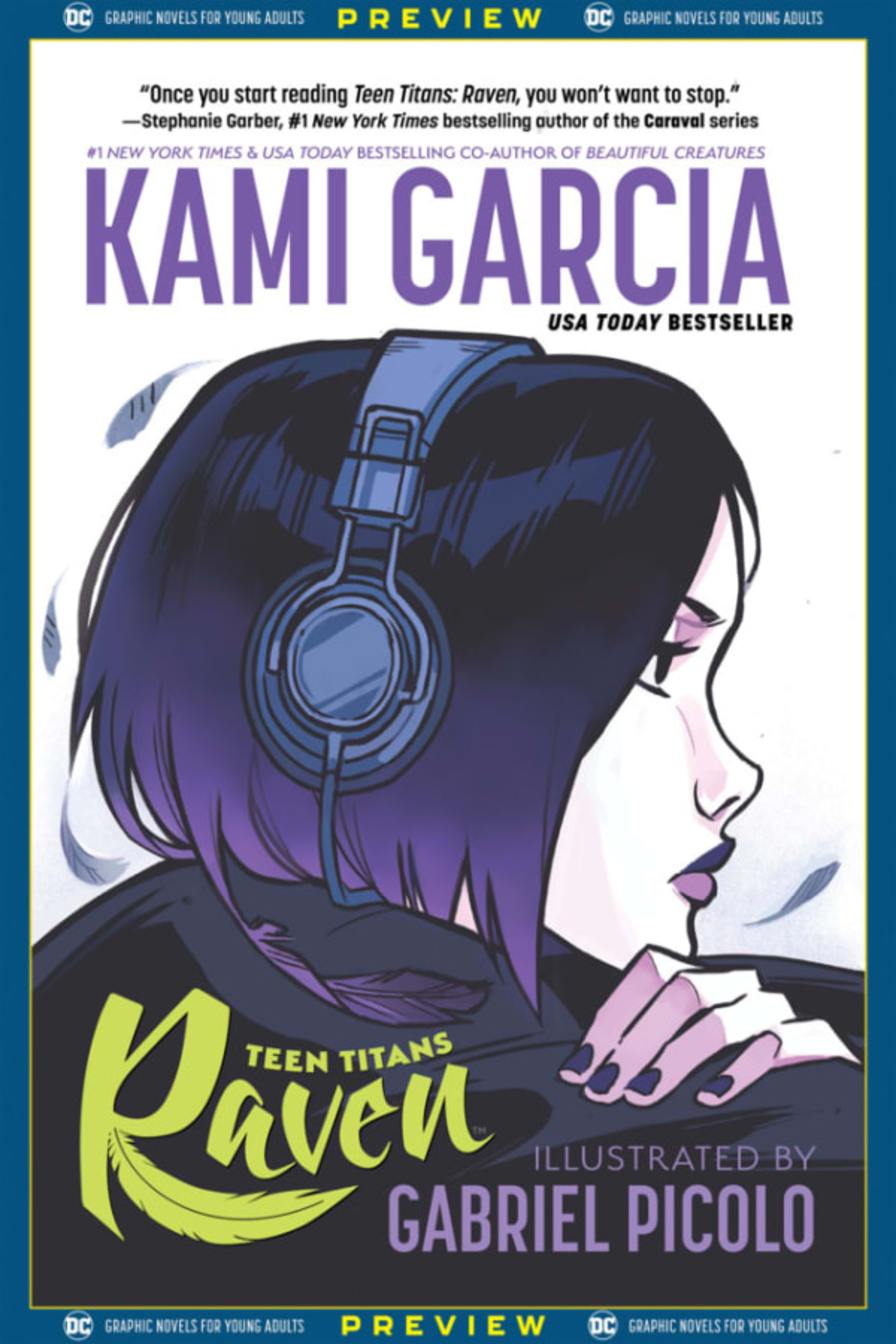 DC Graphic Novels for Young Adults Sneak Previews: Teen Titans: Raven cover — © DC Comics