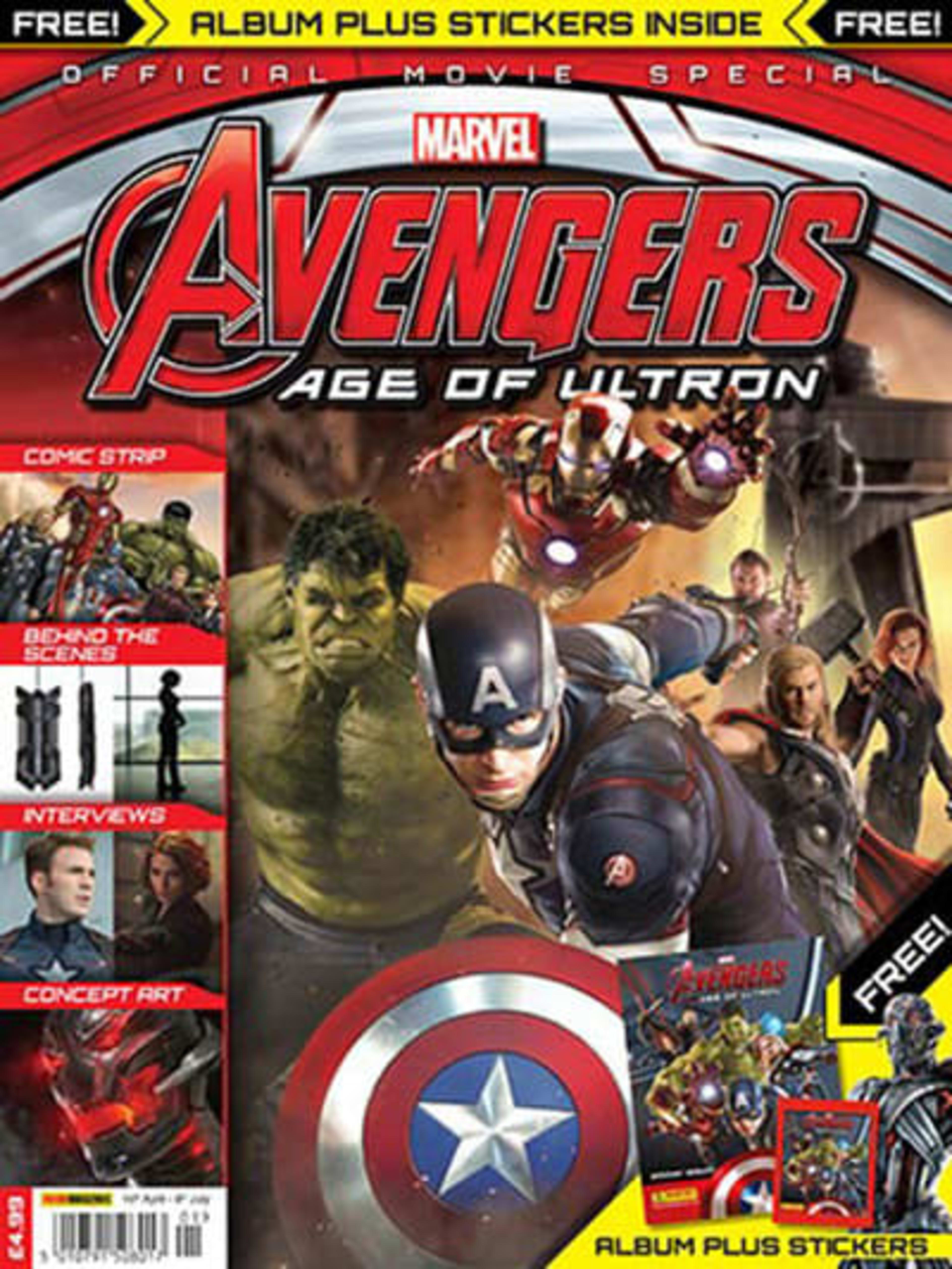 Avengers Age of Ultron Movie Special cover — © Marvel UK/Panini UK
