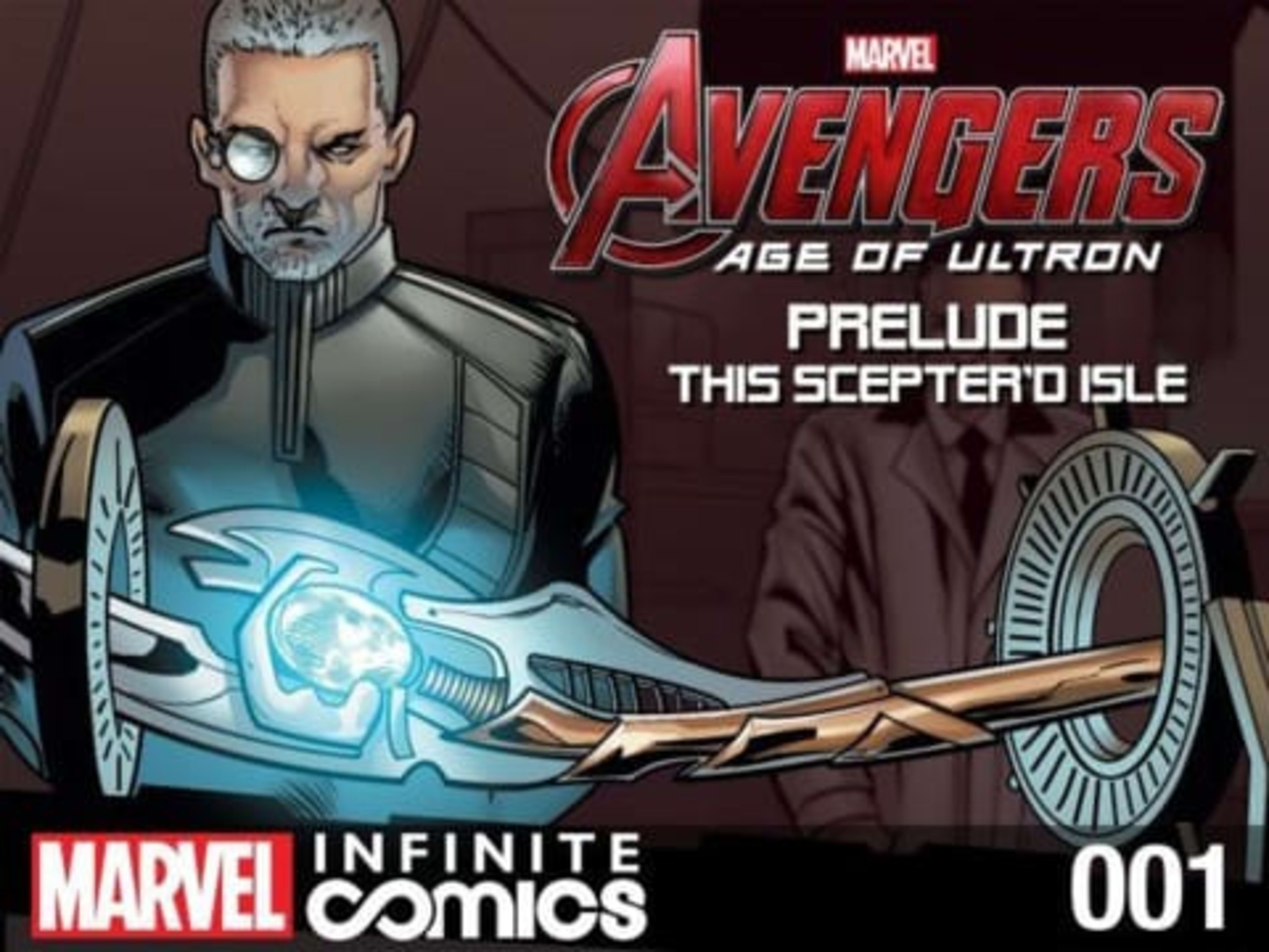 Avengers: Age of Ultron Prelude - This Sceptre'd Isle Infinite Comic cover — © Marvel