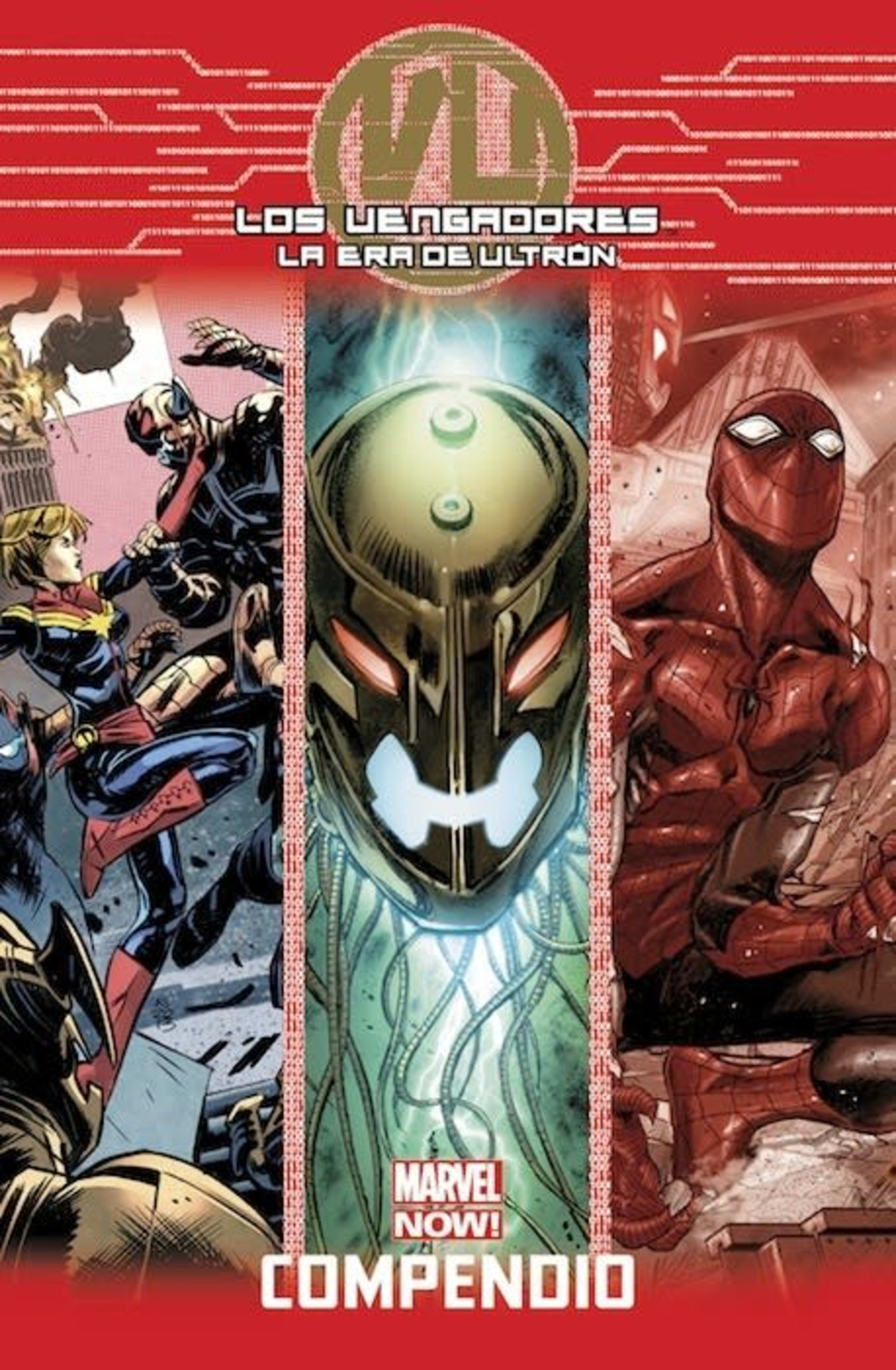 Los Vengadores: La Era de Ultrón: Compendio cover — © Panini España