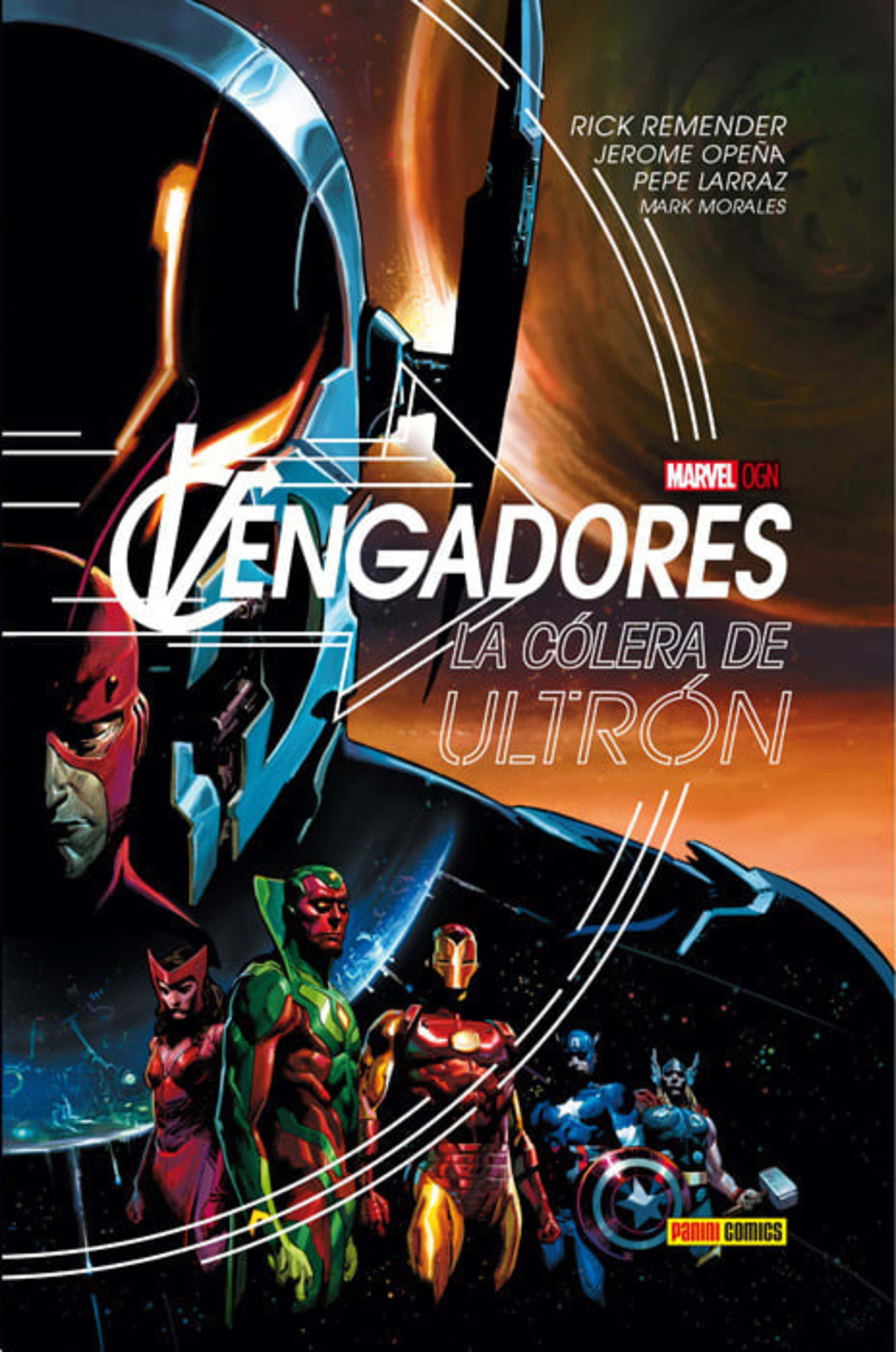 Vengadores: La Cólera de Ultrón cover — © Panini España