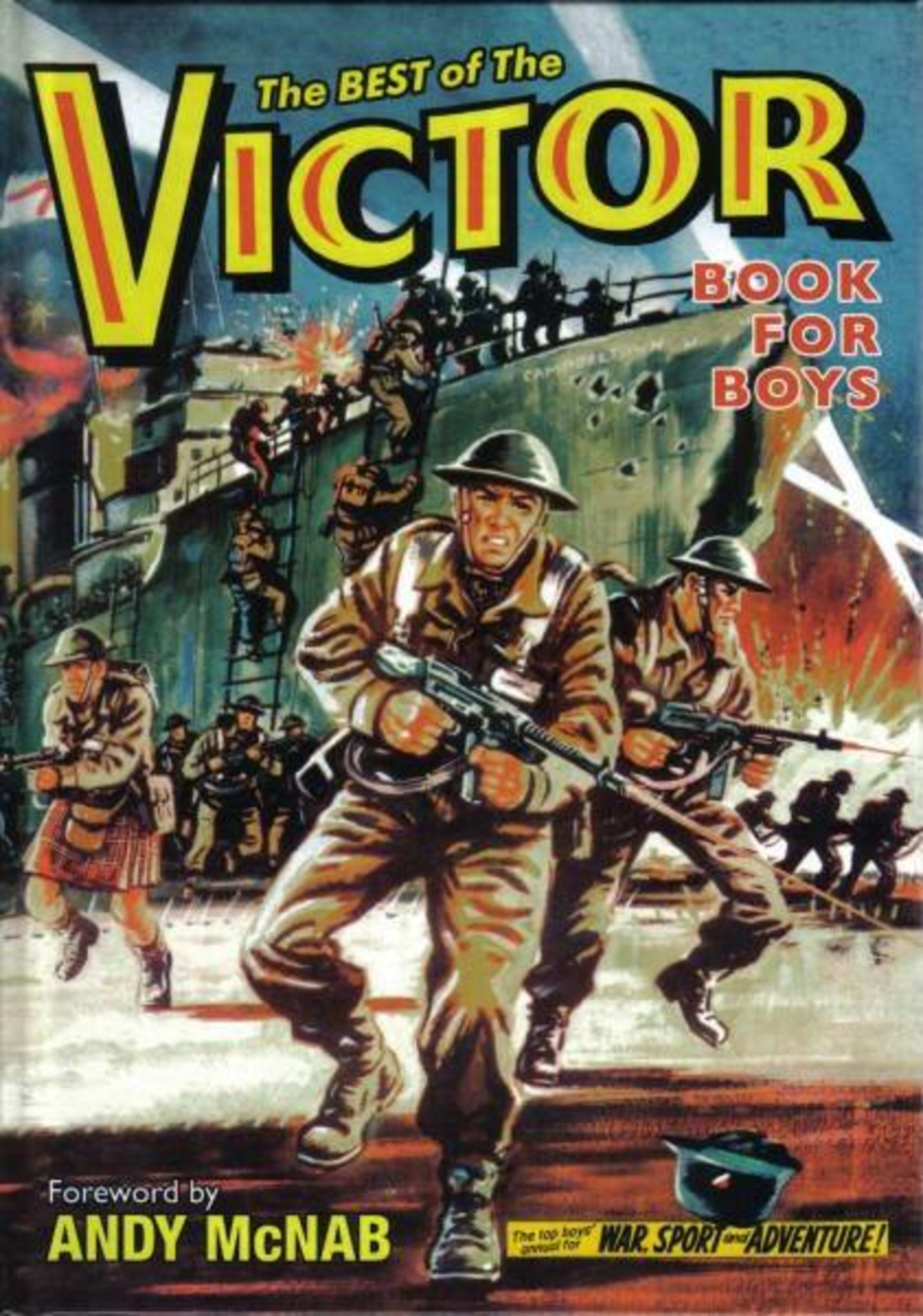 The Best of Victor Book for Boys cover — © Prion Books