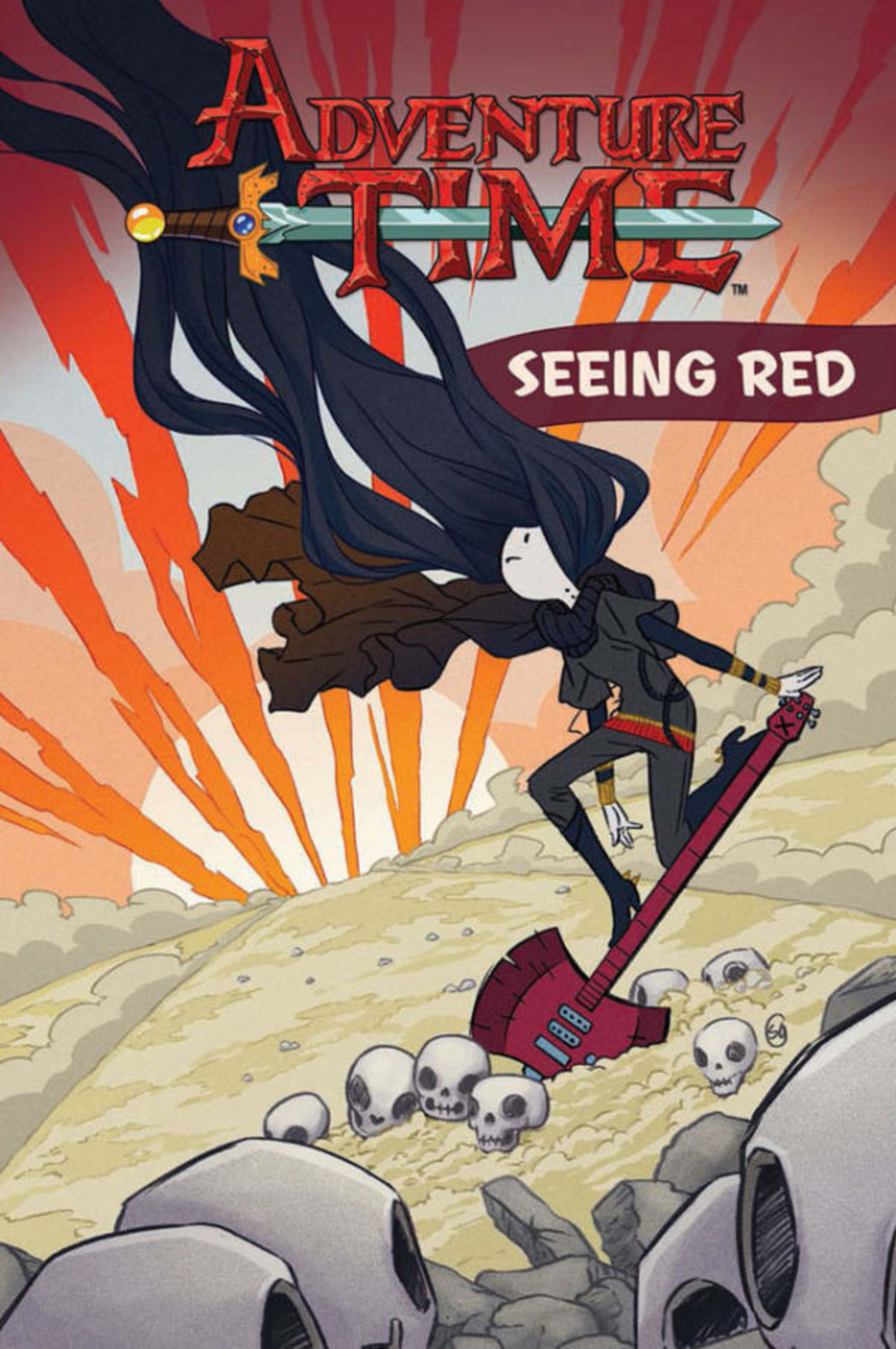 Adventure Time: Seeing Red cover — © Boom! Studios