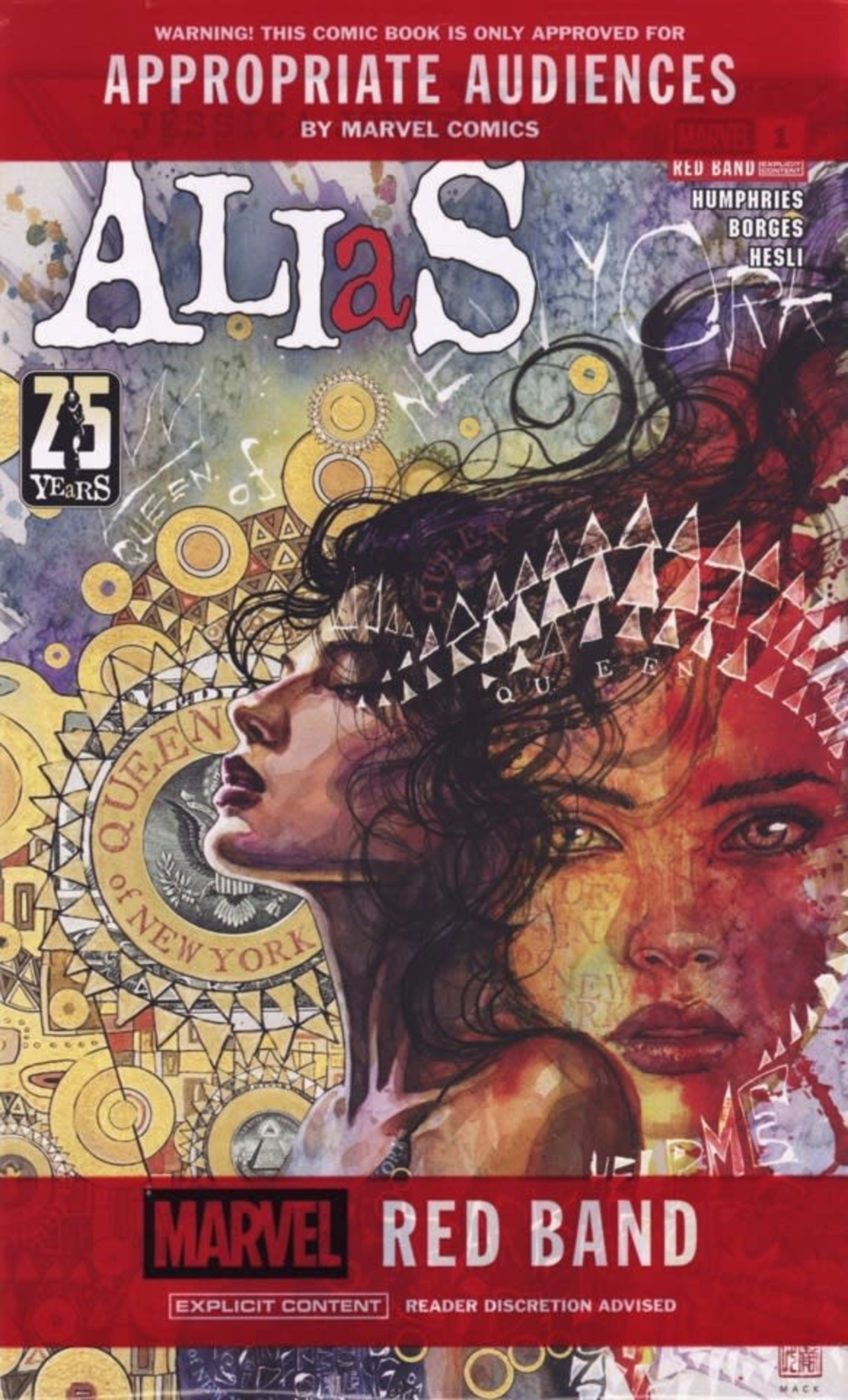 Alias: Red Band cover — © Marvel
