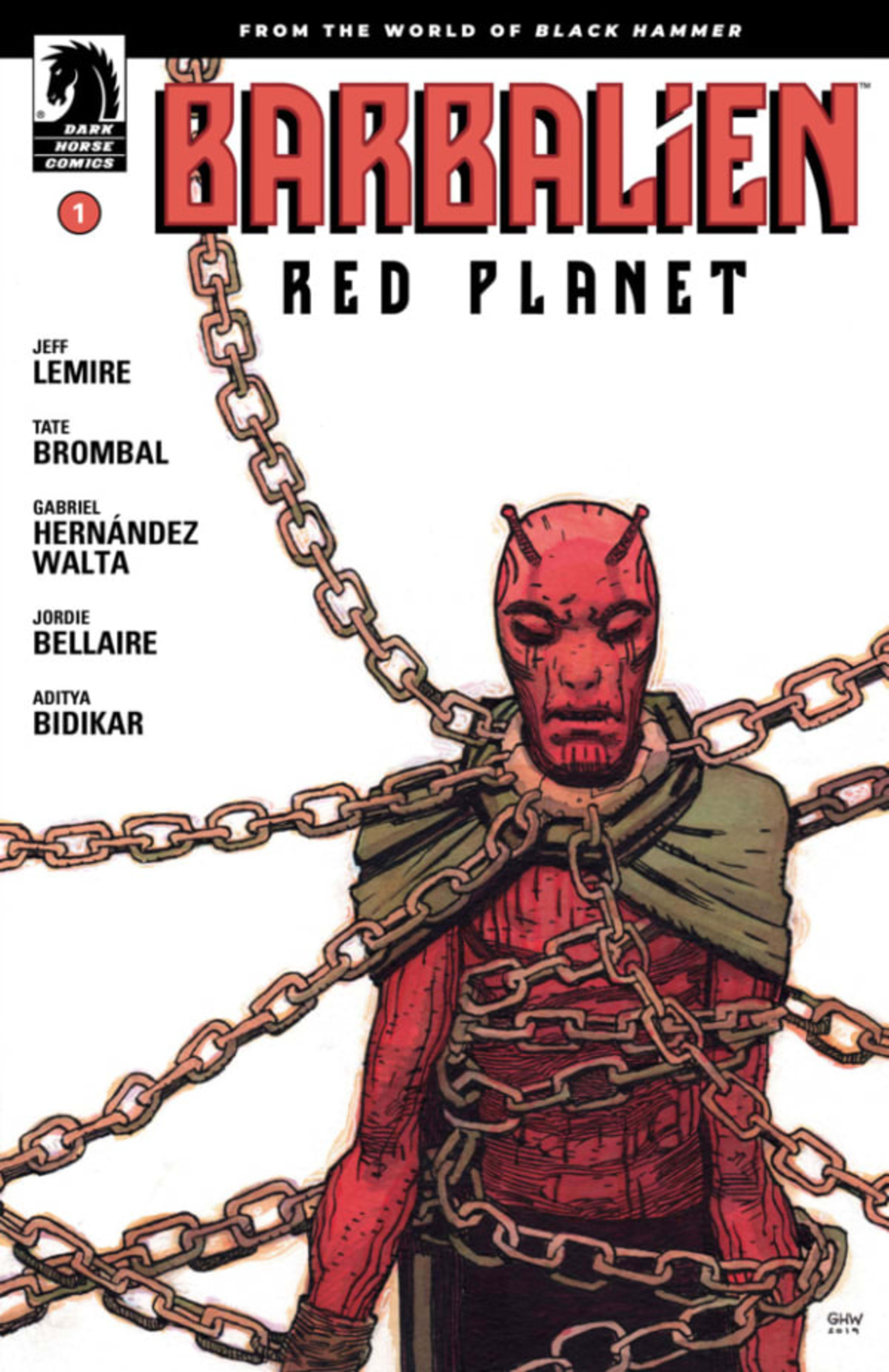 Barbalien: Red Planet cover — © Dark Horse Comics
