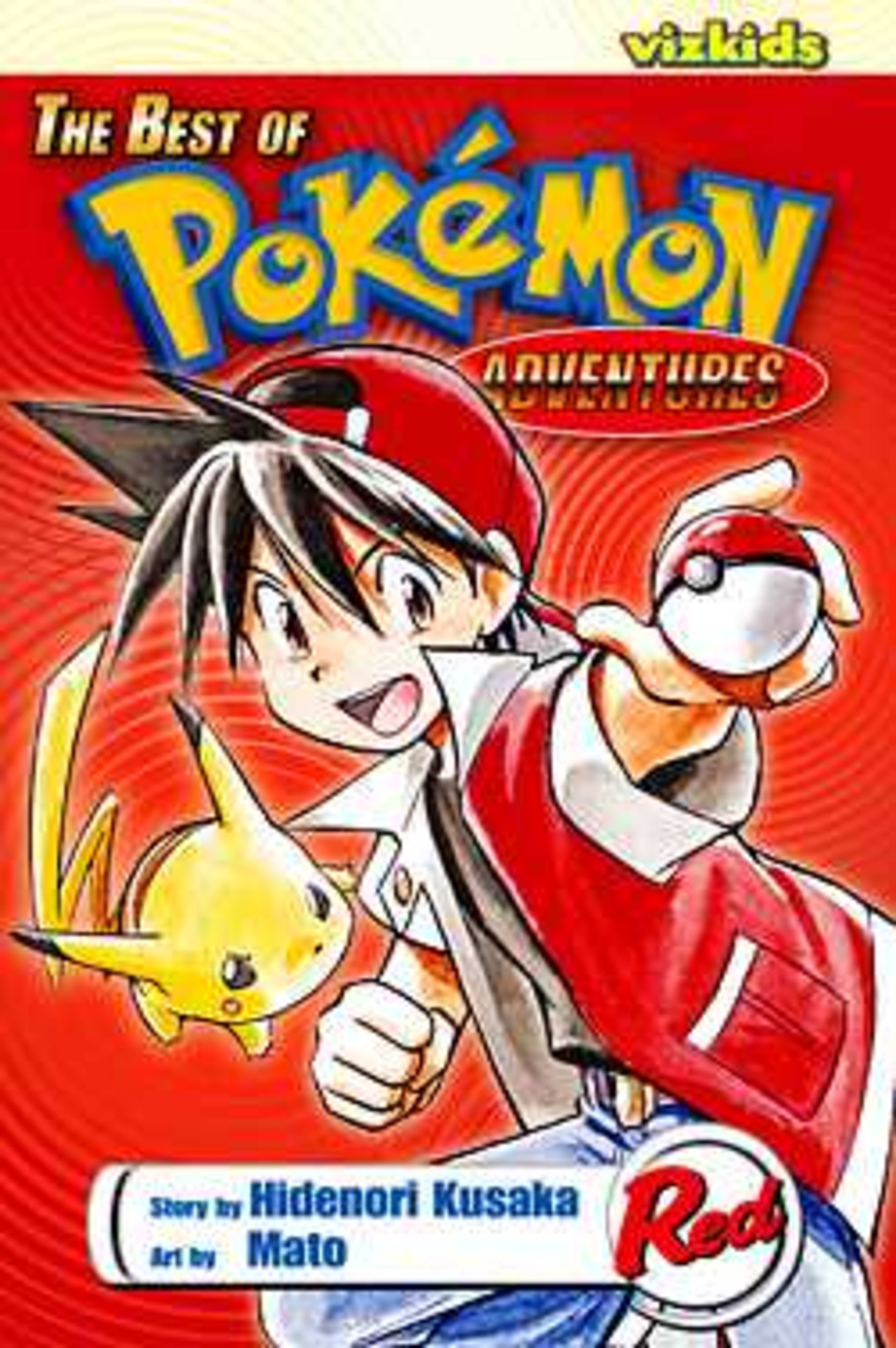 Best of Pokemon Adventures: Red cover — © Viz