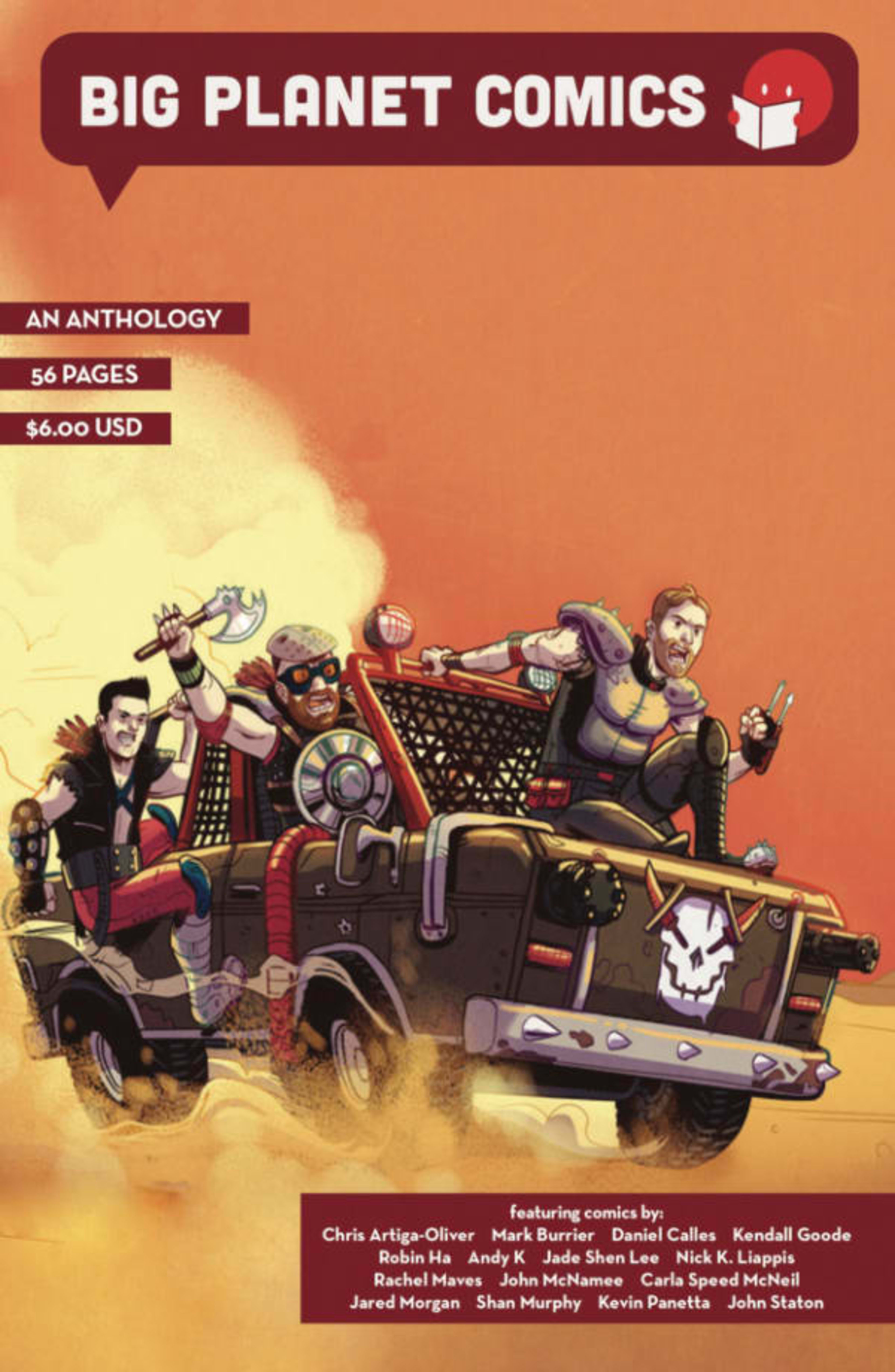 Big Planet Comics Red cover — © Retrofit Comics