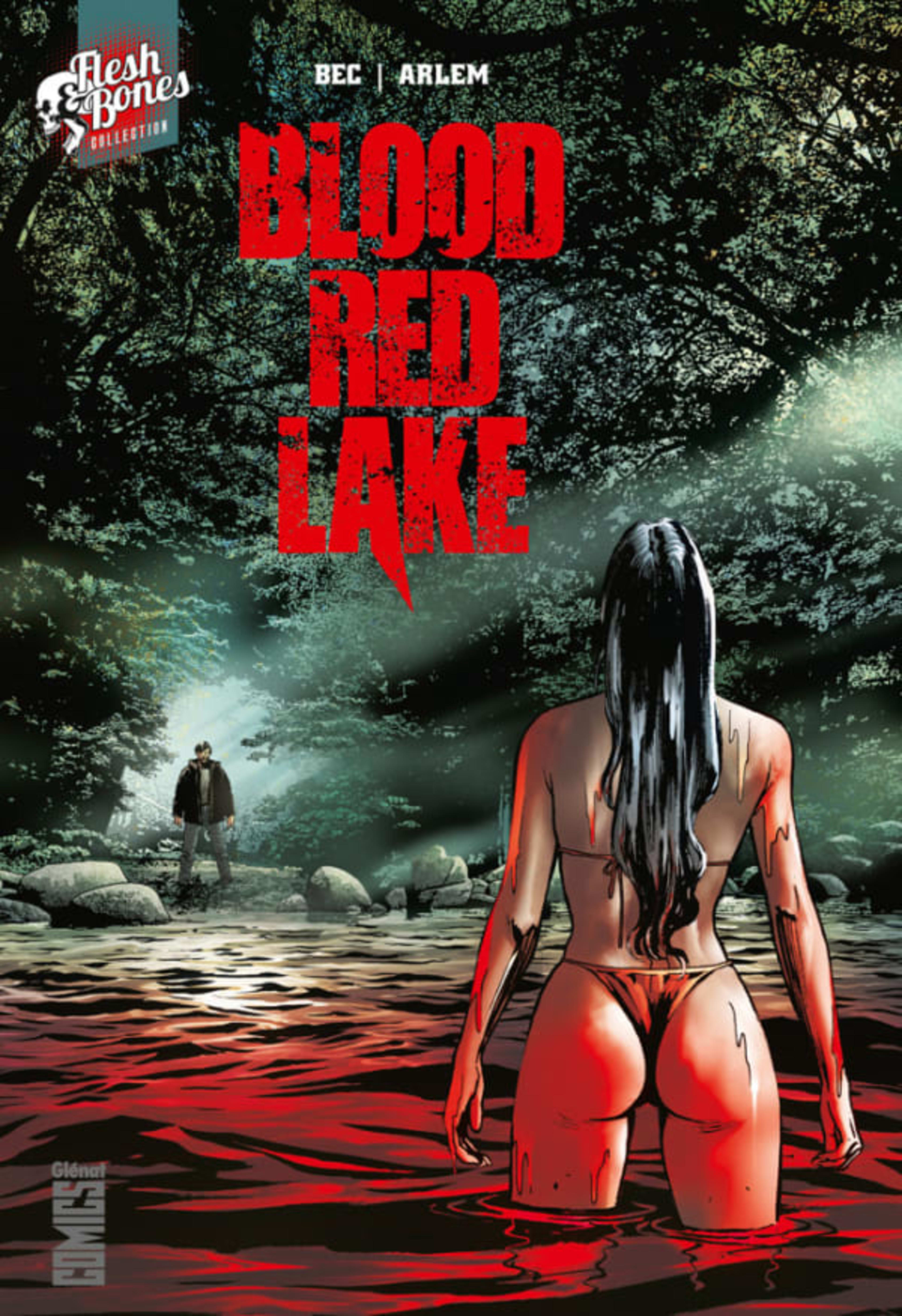 Blood Red Lake cover — © Éditions Glénat