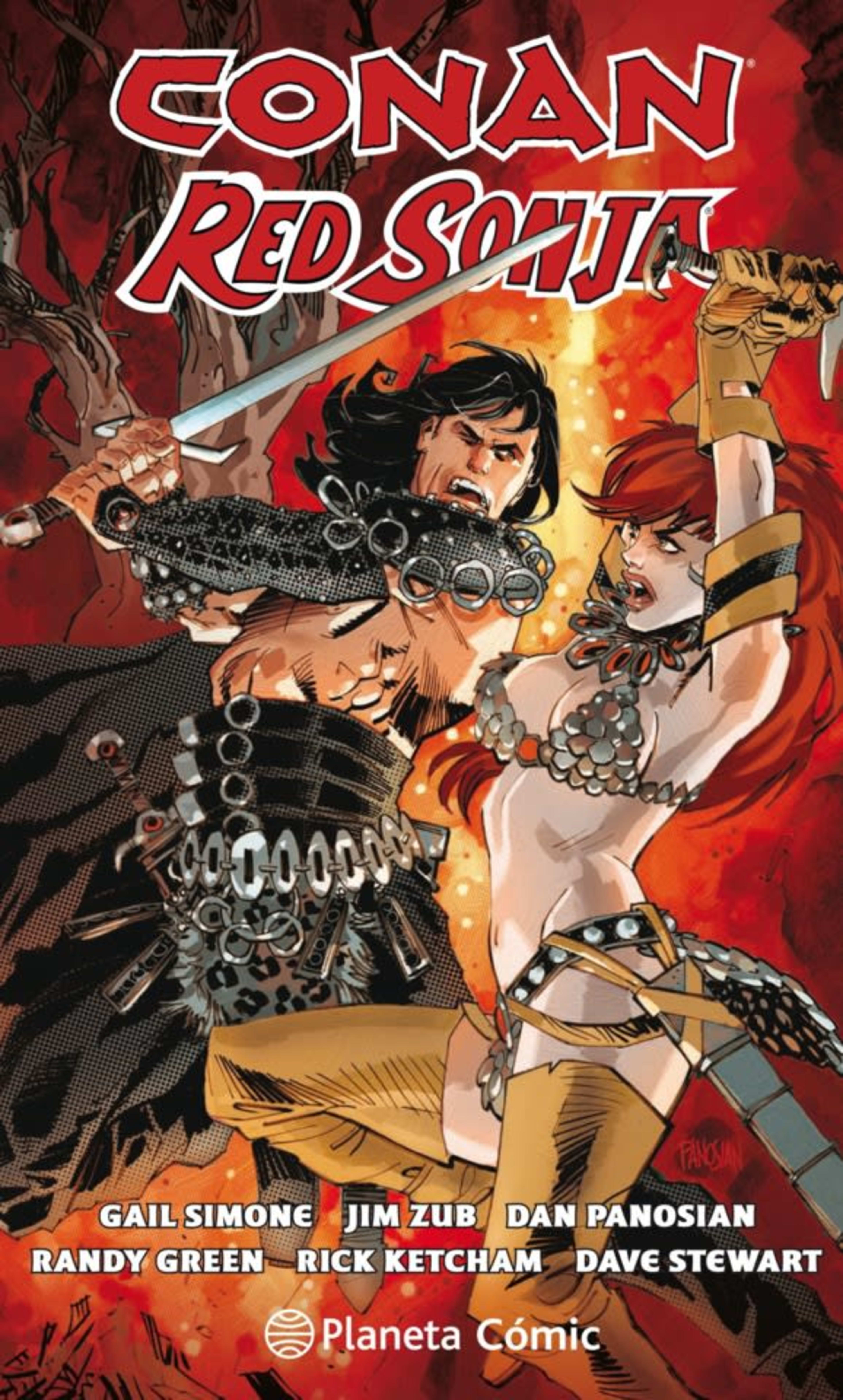 Conan y Red Sonja cover — © Planeta DeAgostini