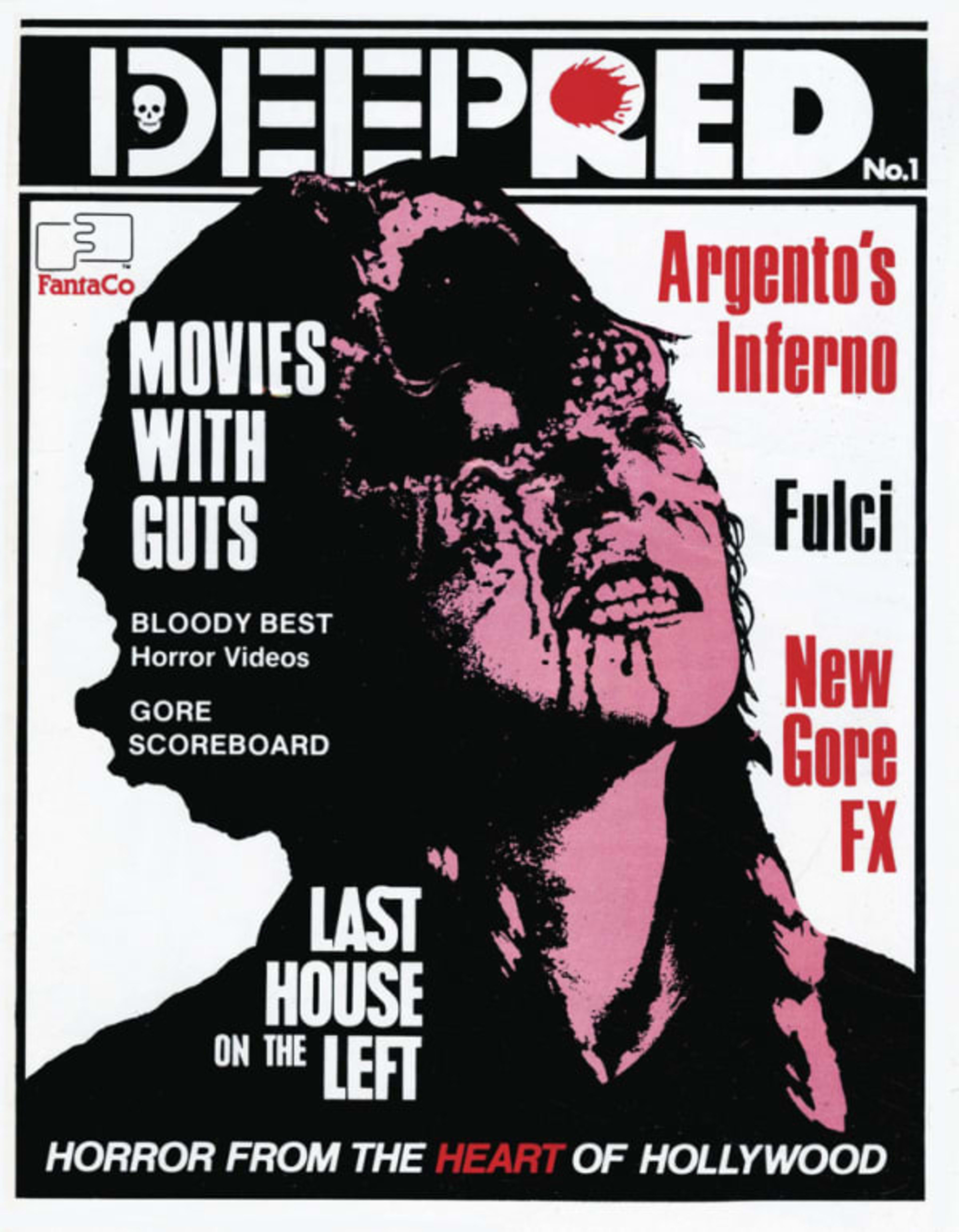 Deep Red #1 Facsimile Edition cover — © FantaCo Enterprises