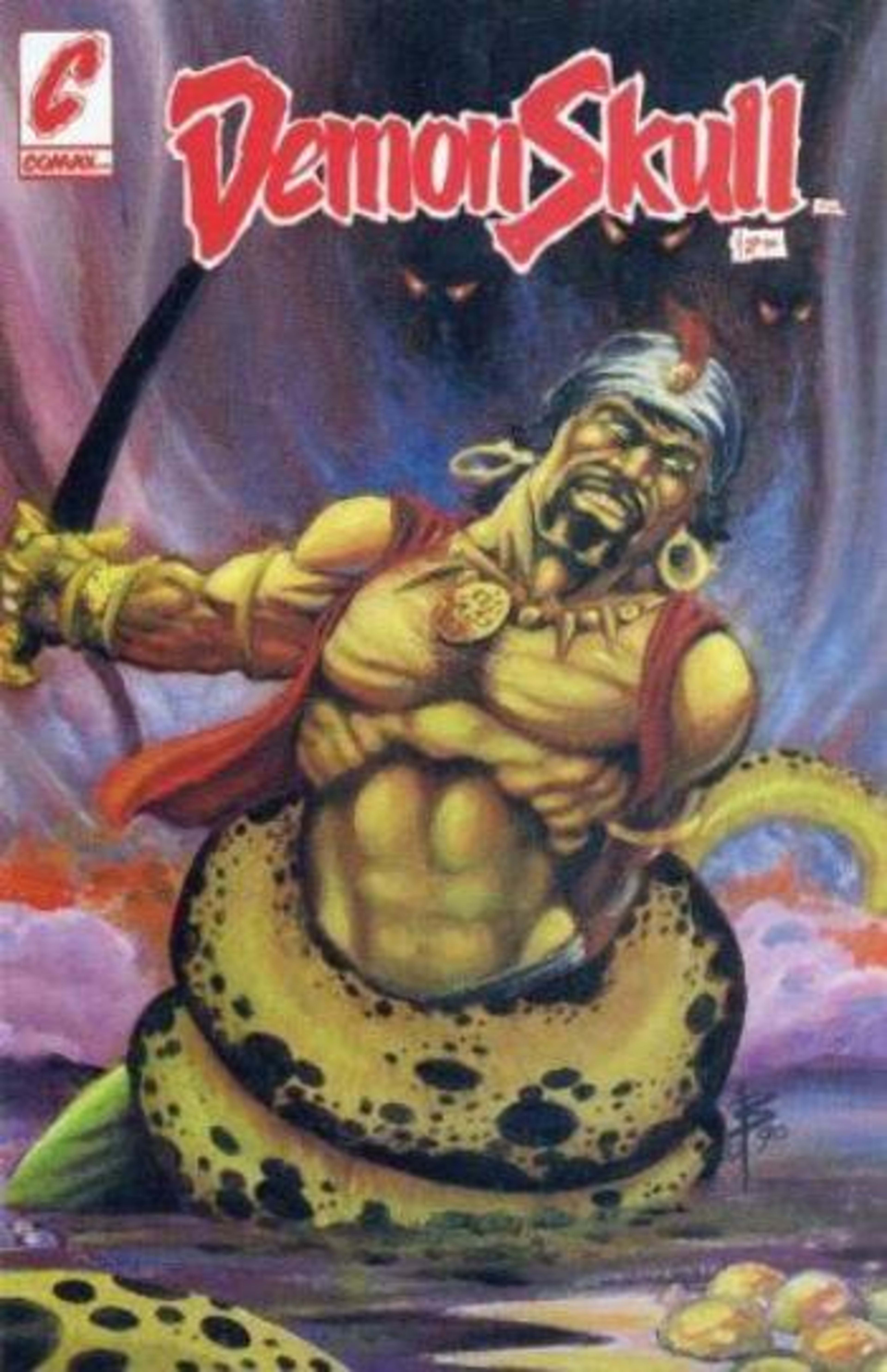 Demon Skull cover — © Burcham Studio
