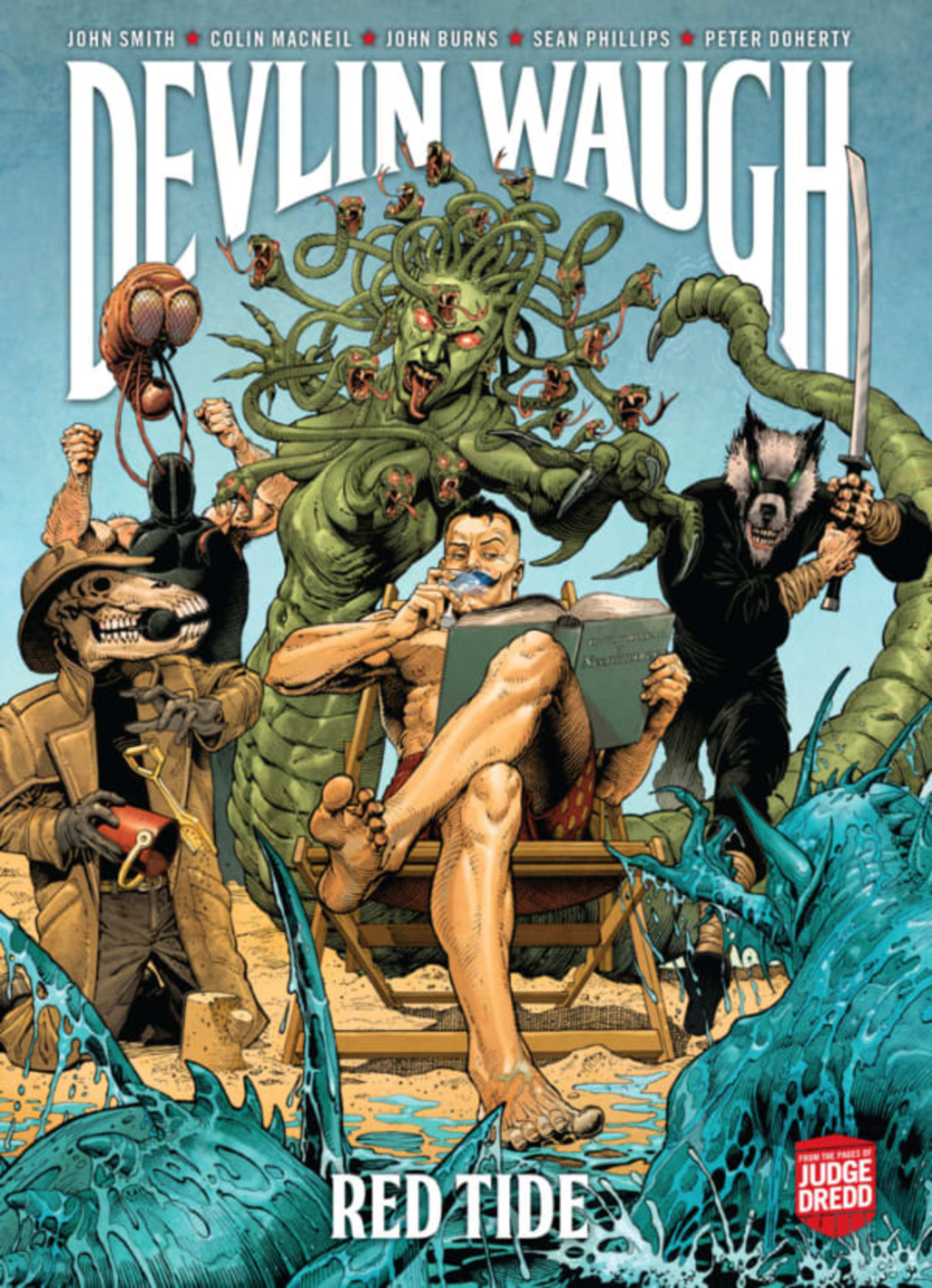 Devlin Waugh: Red Tide cover — © Rebellion