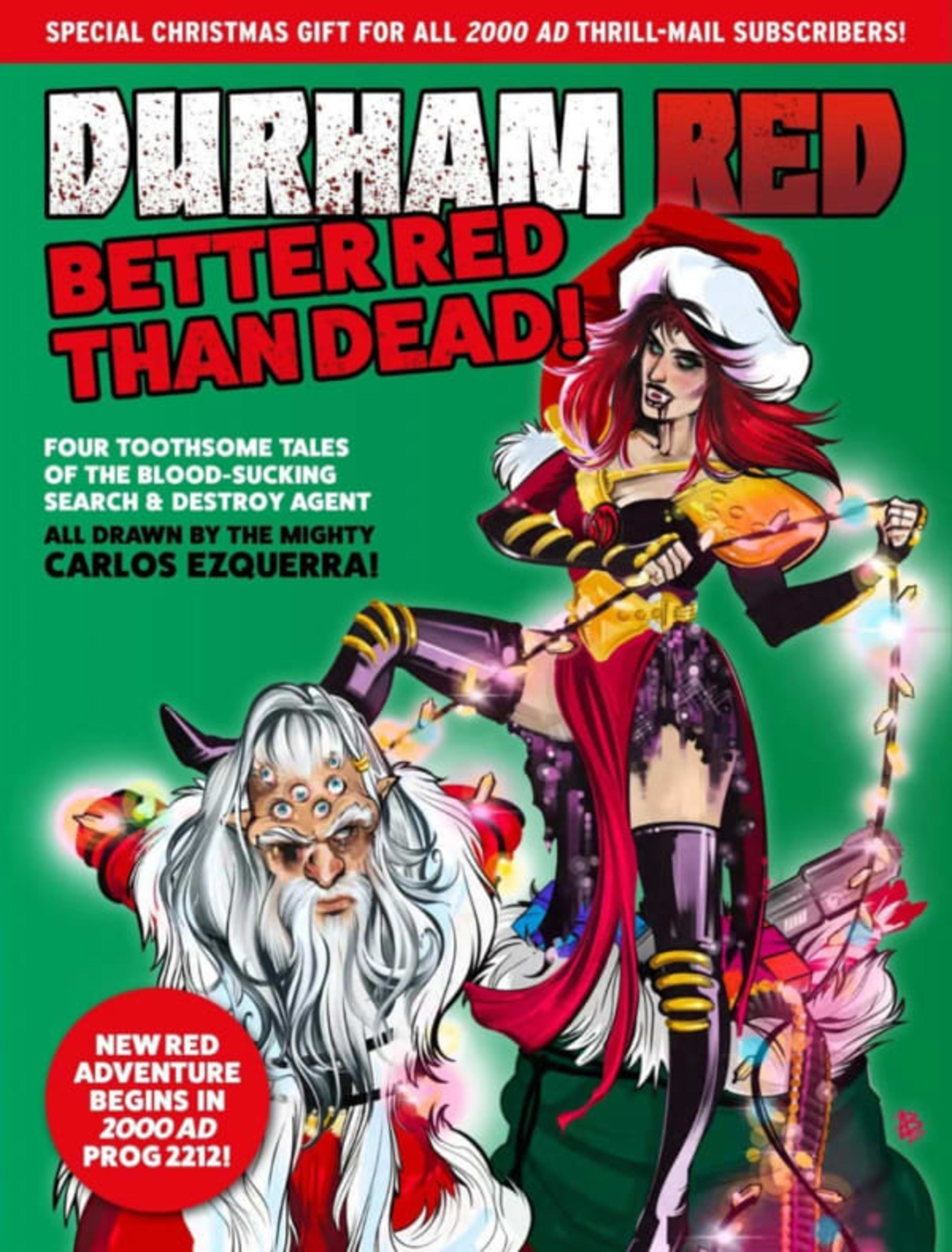 Durham Red: Better Red Than Dead! cover — © Rebellion