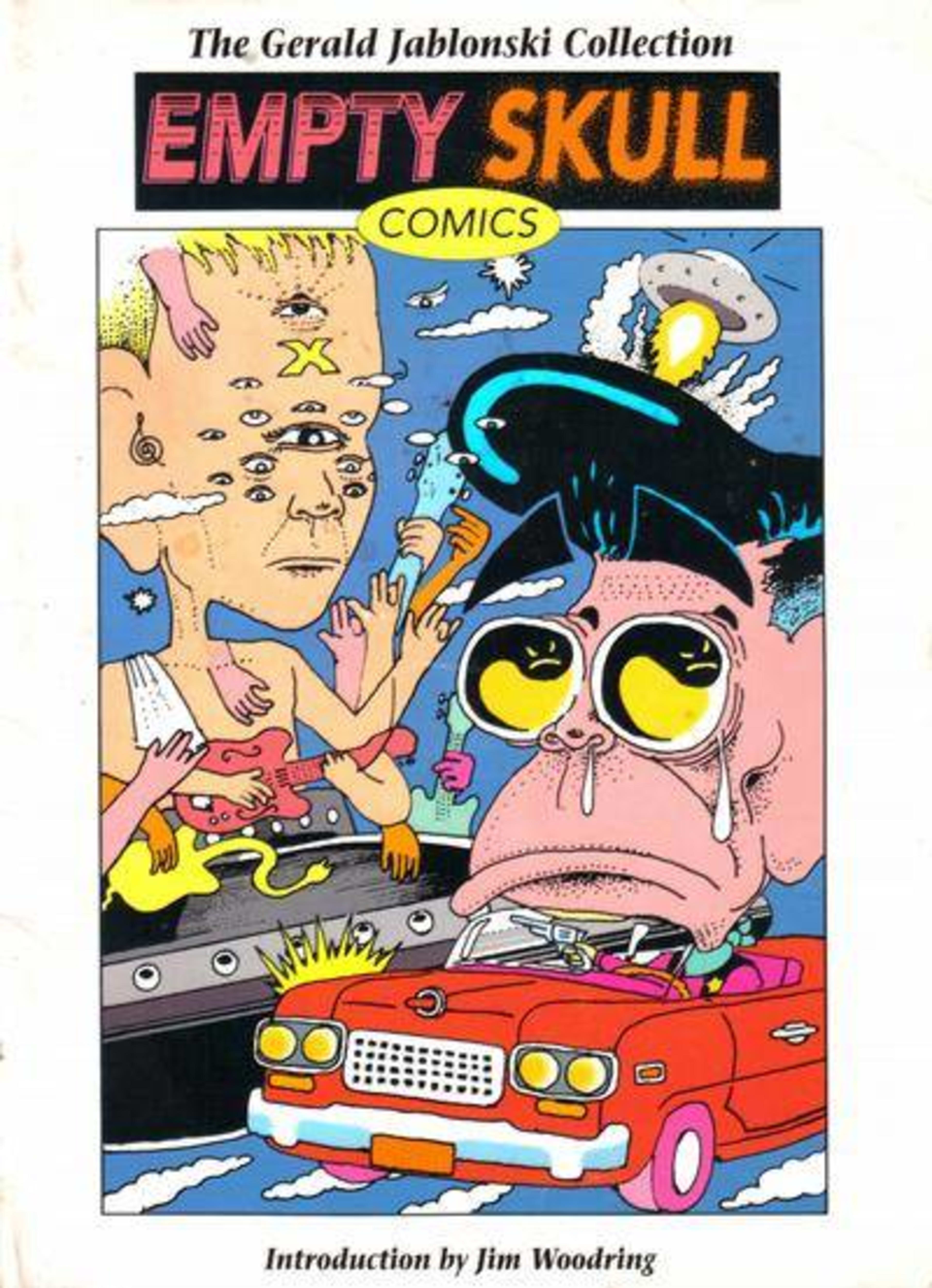 Empty Skull Comics cover — © Fantagraphics