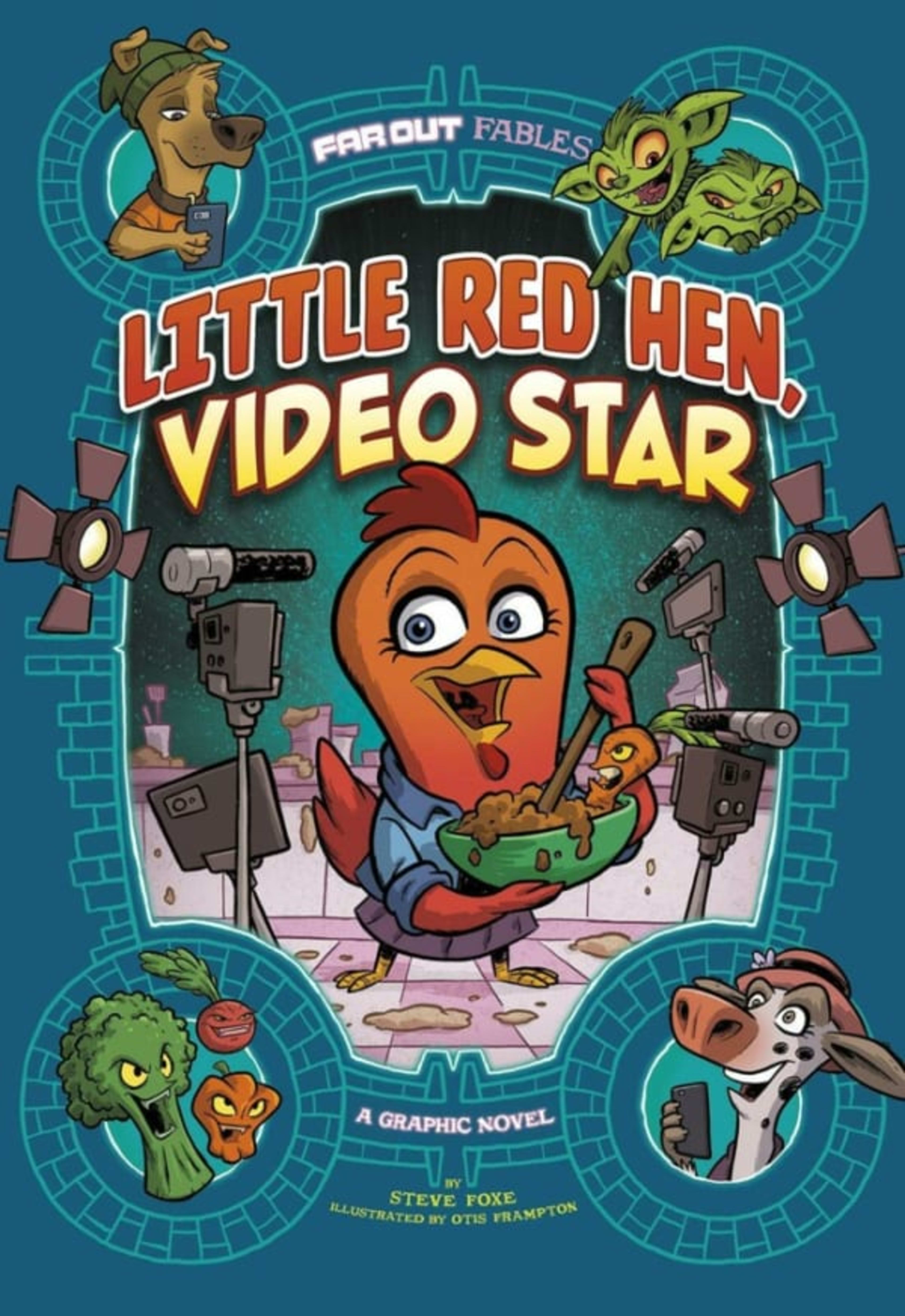 Far Out Fairy Tales: Little Red Hen, Video Star cover — © Stone Arch Books