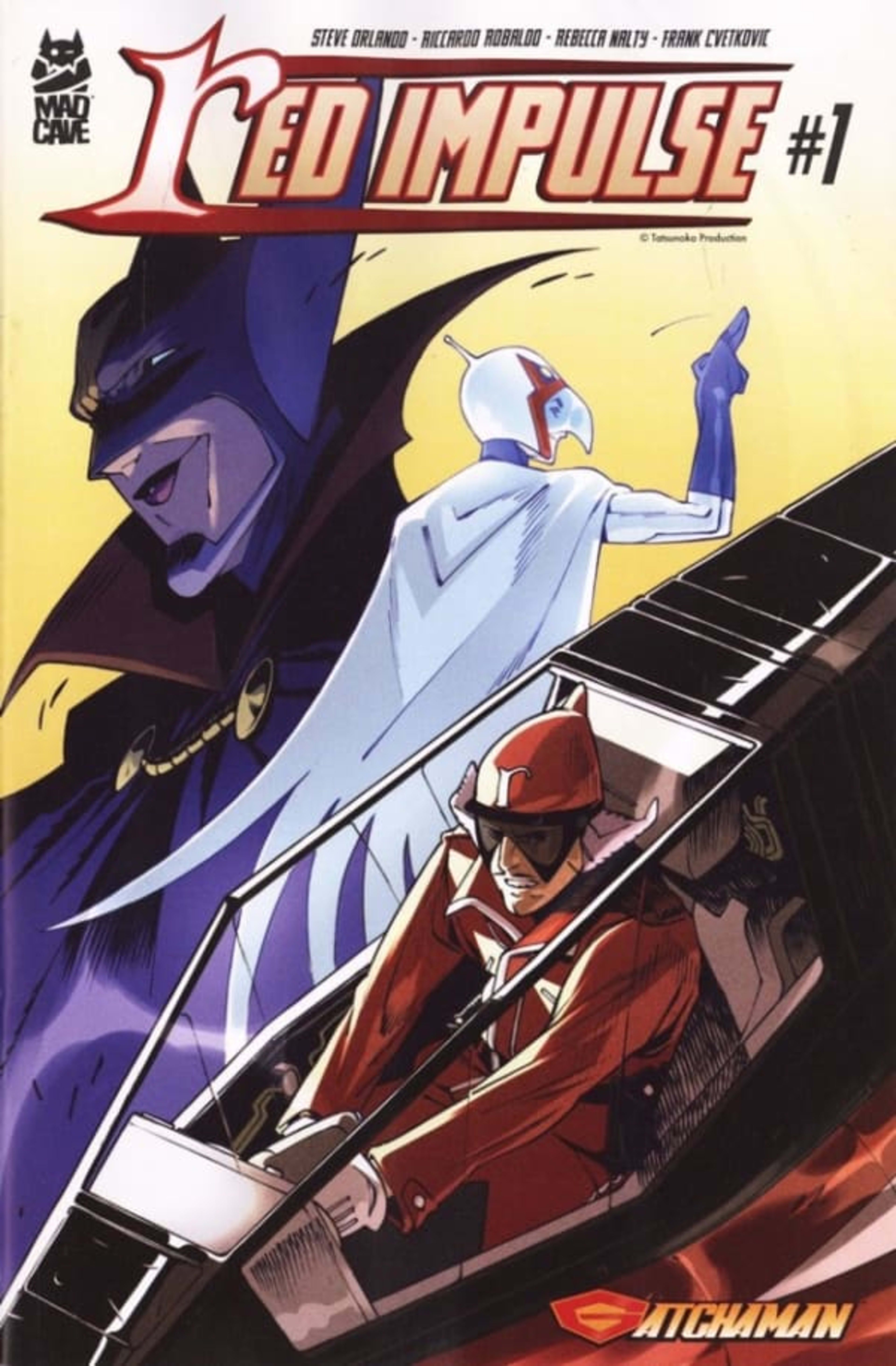 Gatchaman - Red Impulse cover — © Mad Cave Studios