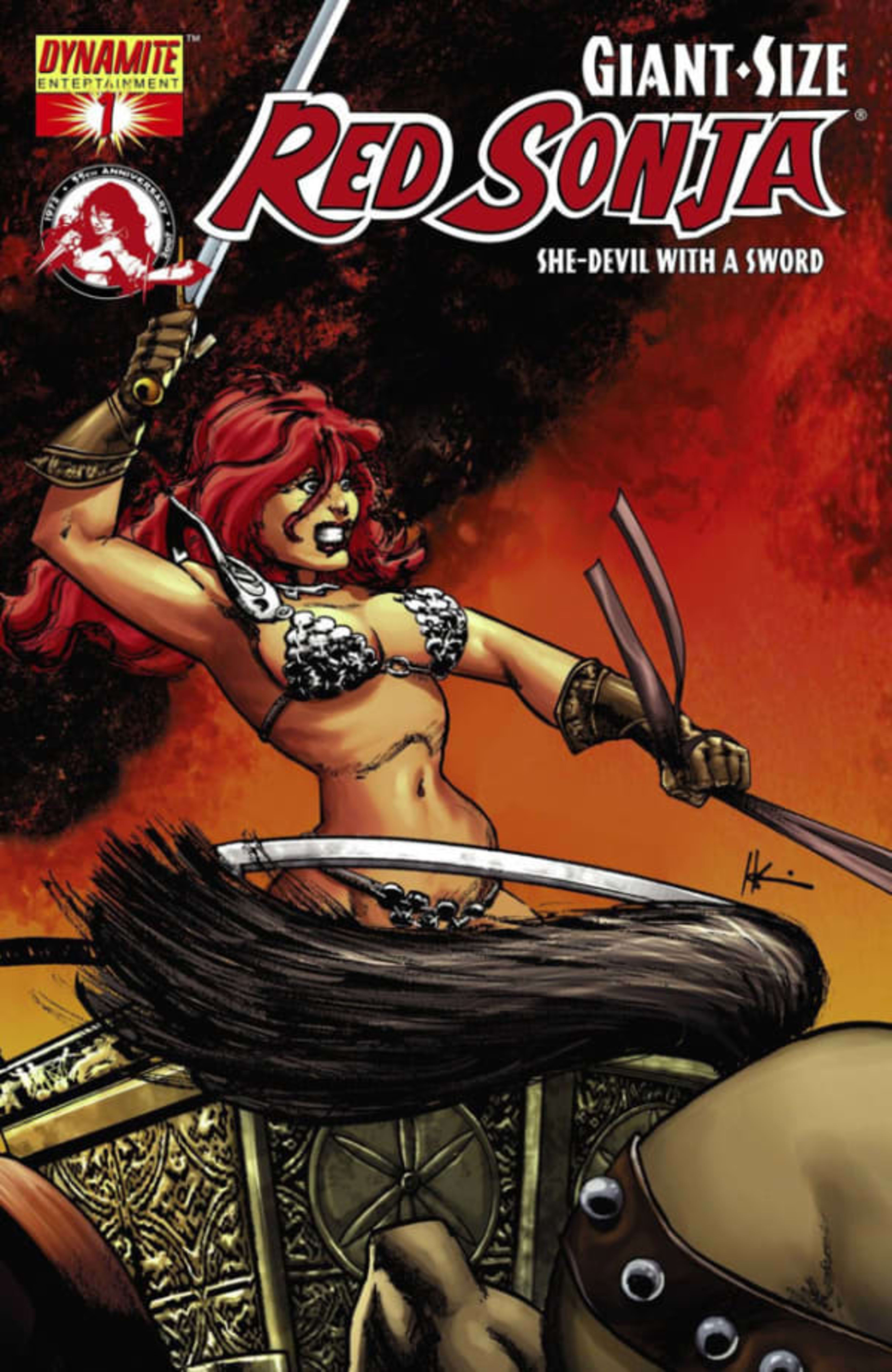 Giant-Size Red Sonja cover — © Dynamite Entertainment