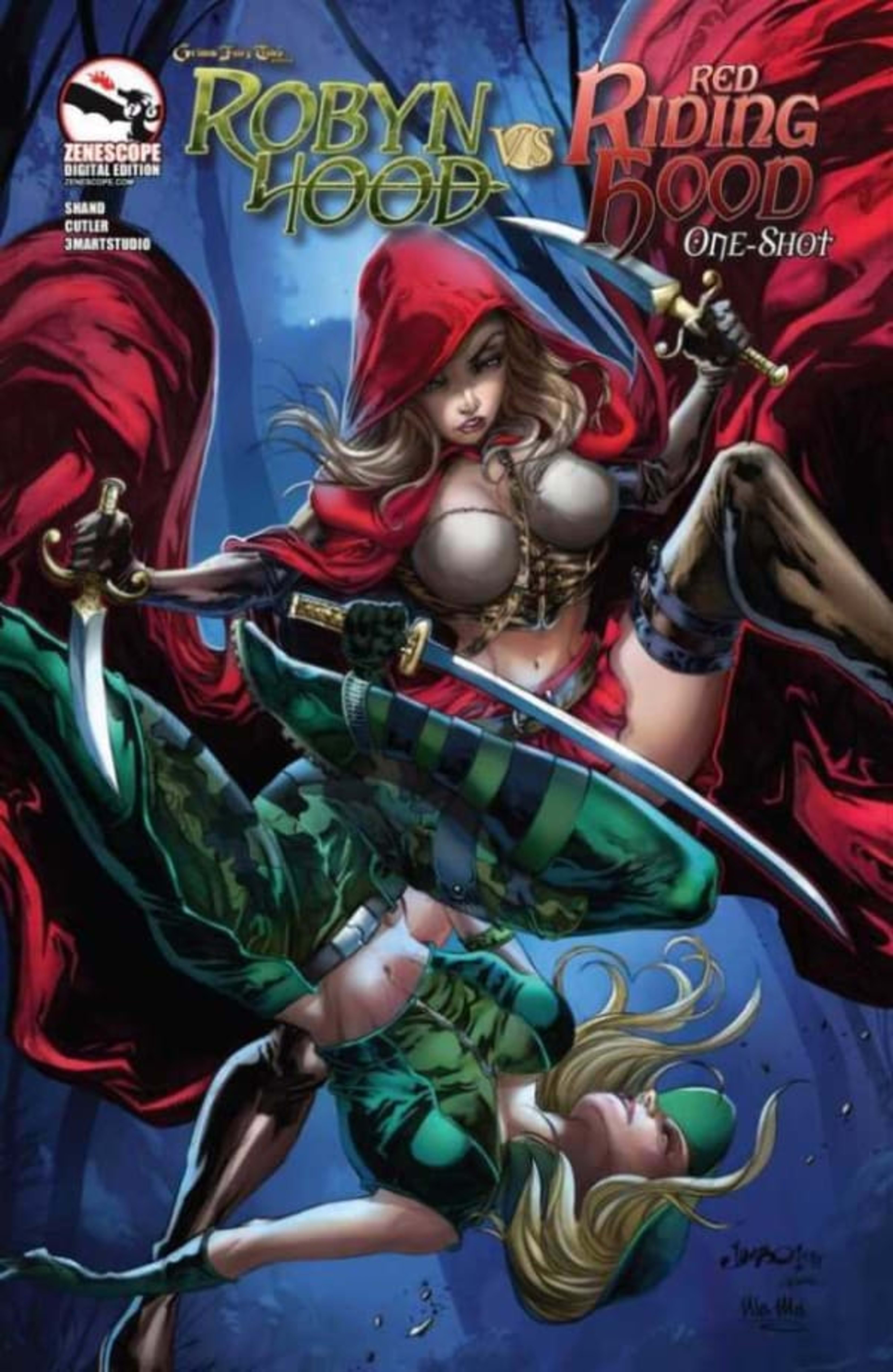Grimm Fairy Tales presents: Robyn Hood vs. Red Riding Hood cover — © Zenescope Entertainment