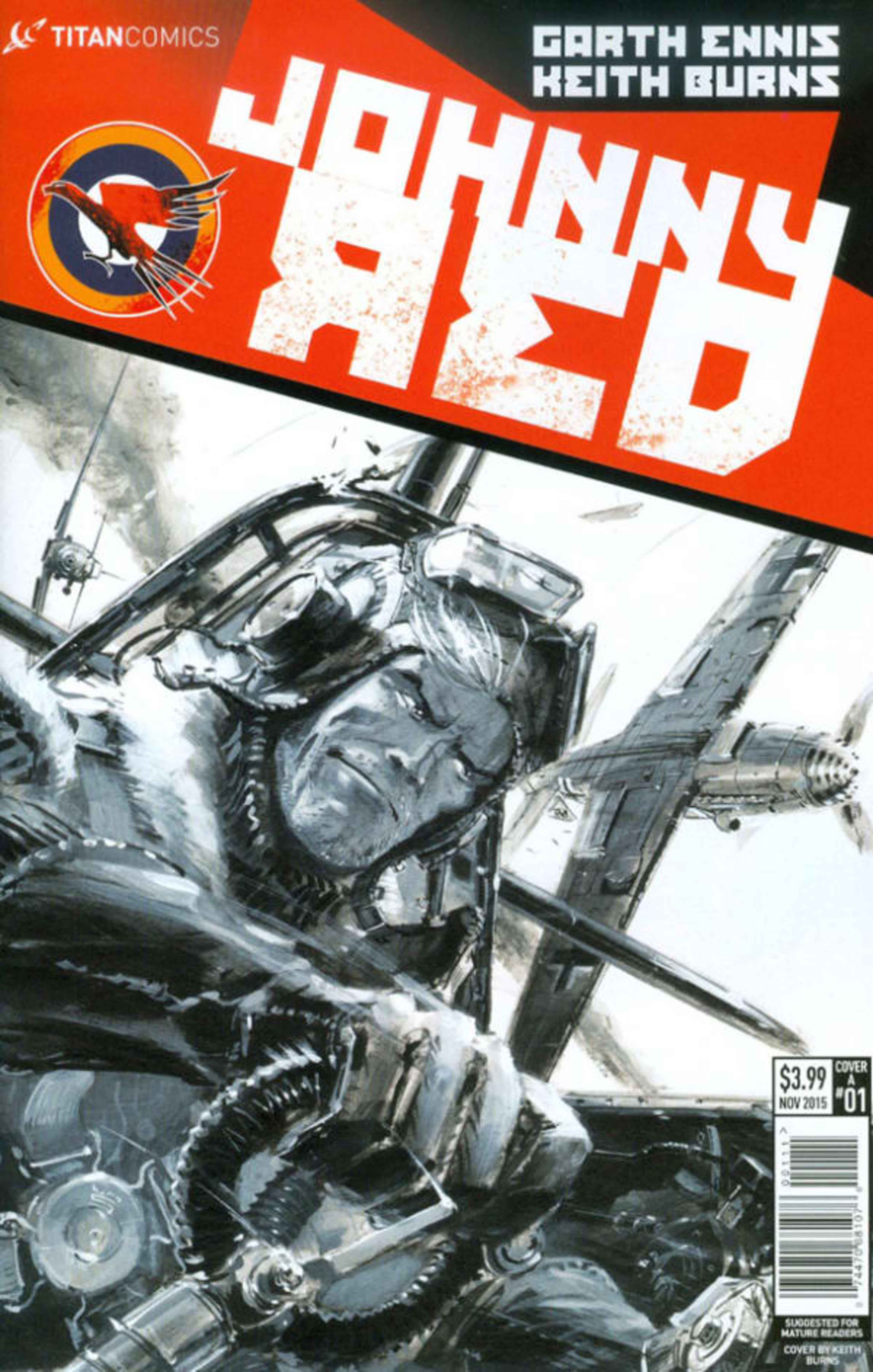Johnny Red cover — © Titan Comics