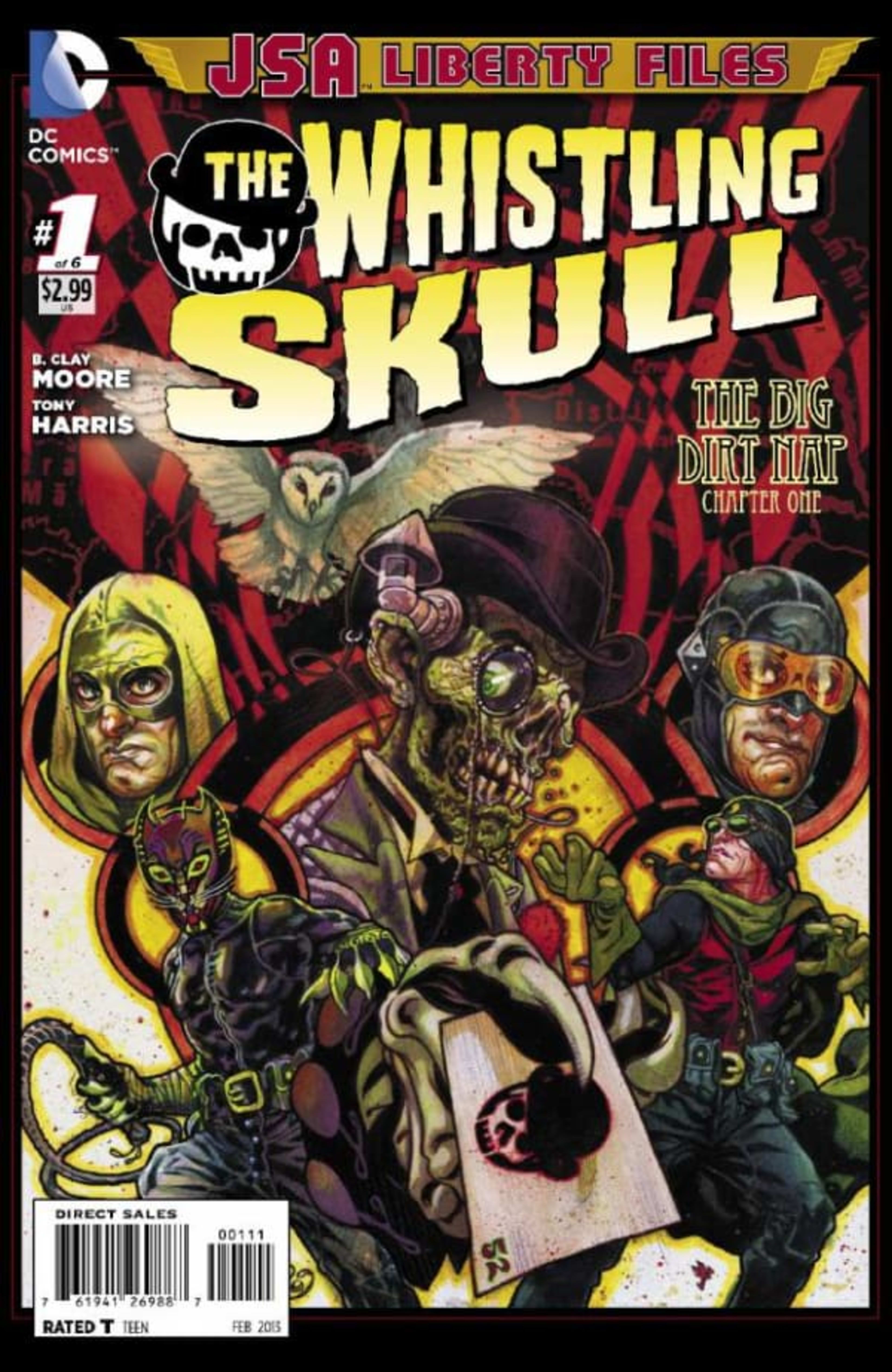 JSA Liberty Files: The Whistling Skull cover — © DC Comics