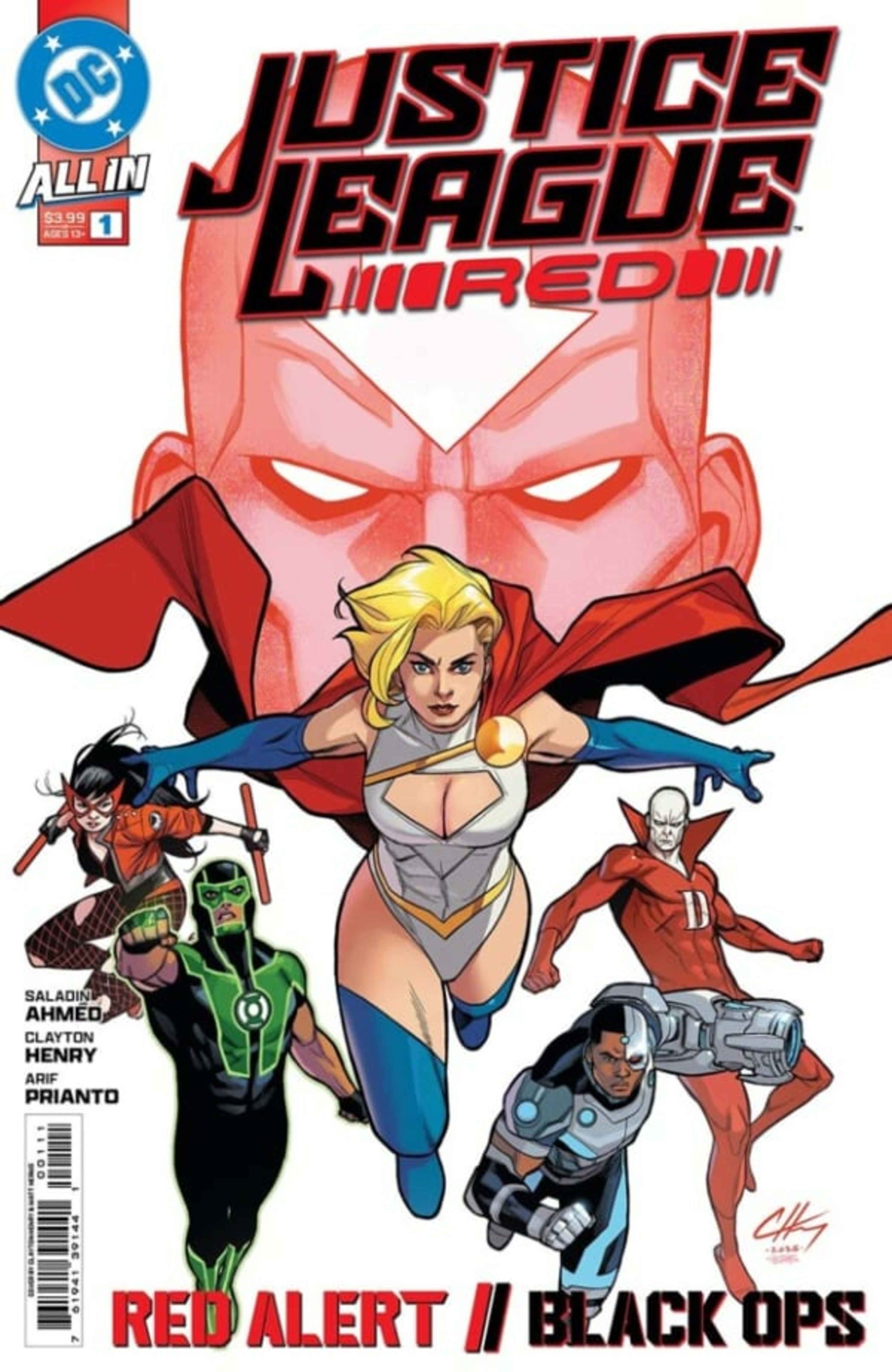 Justice League Red 1