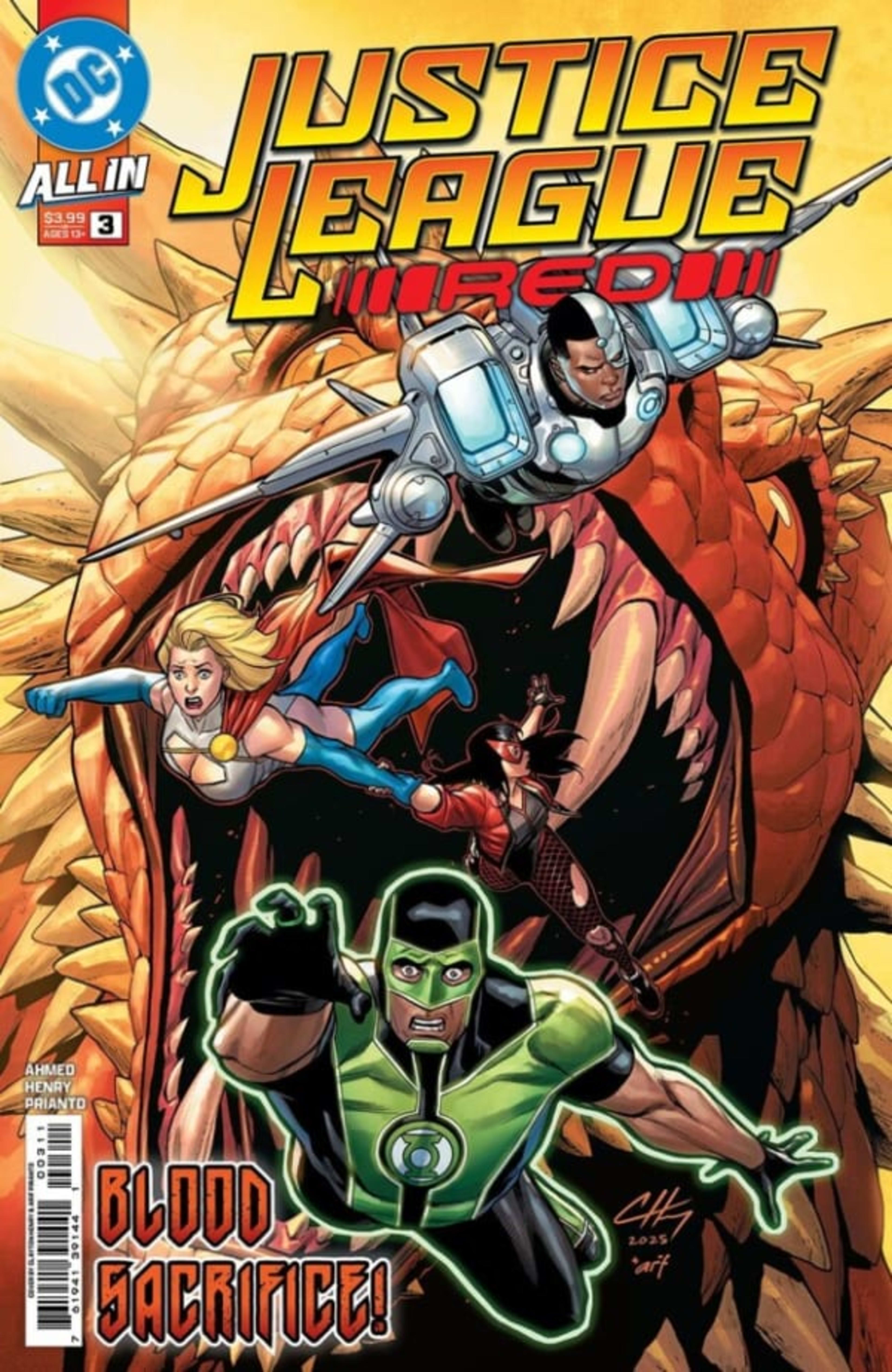 Justice League Red 3