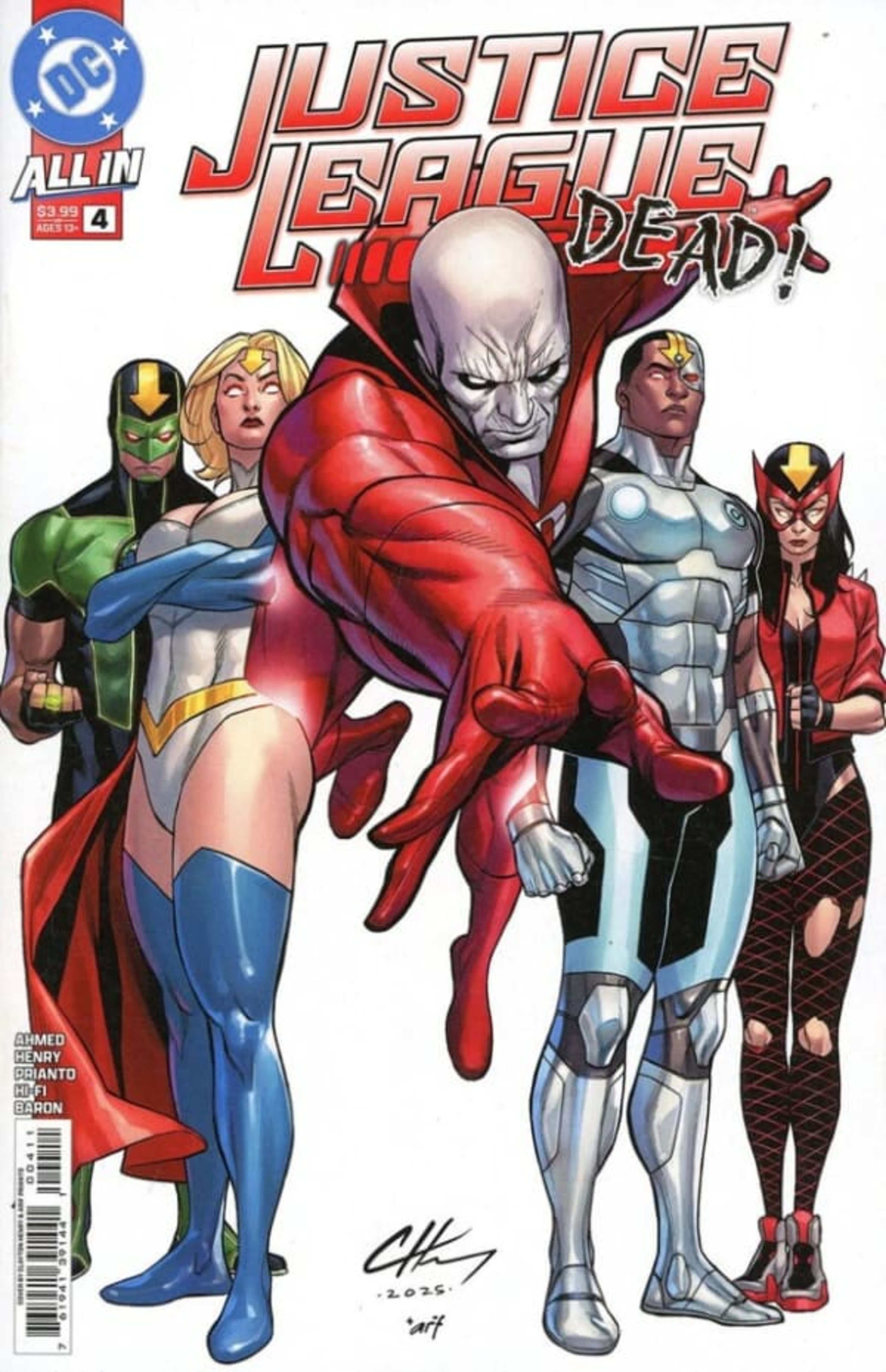 Justice League Red 4
