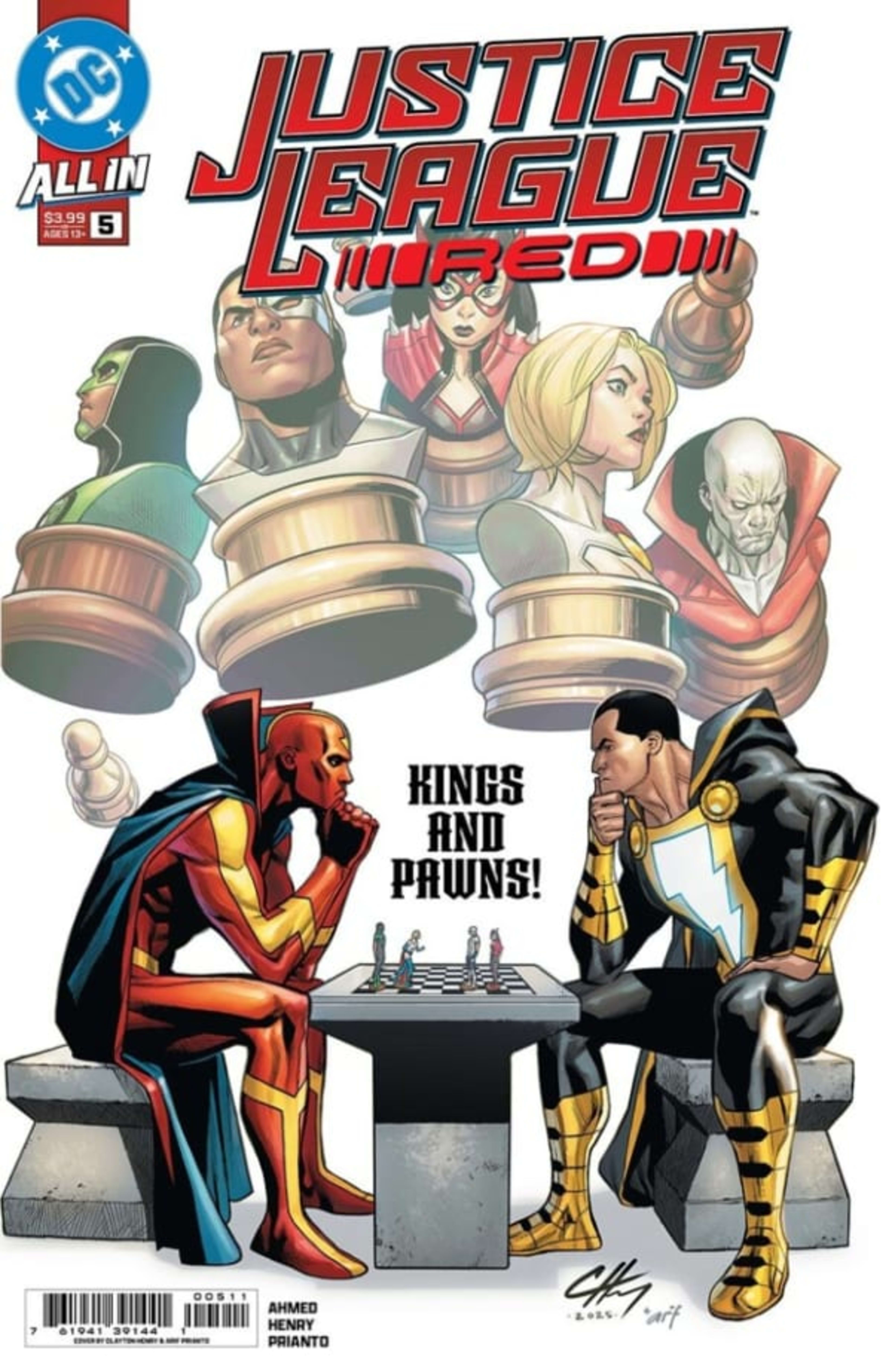 Justice League Red 5