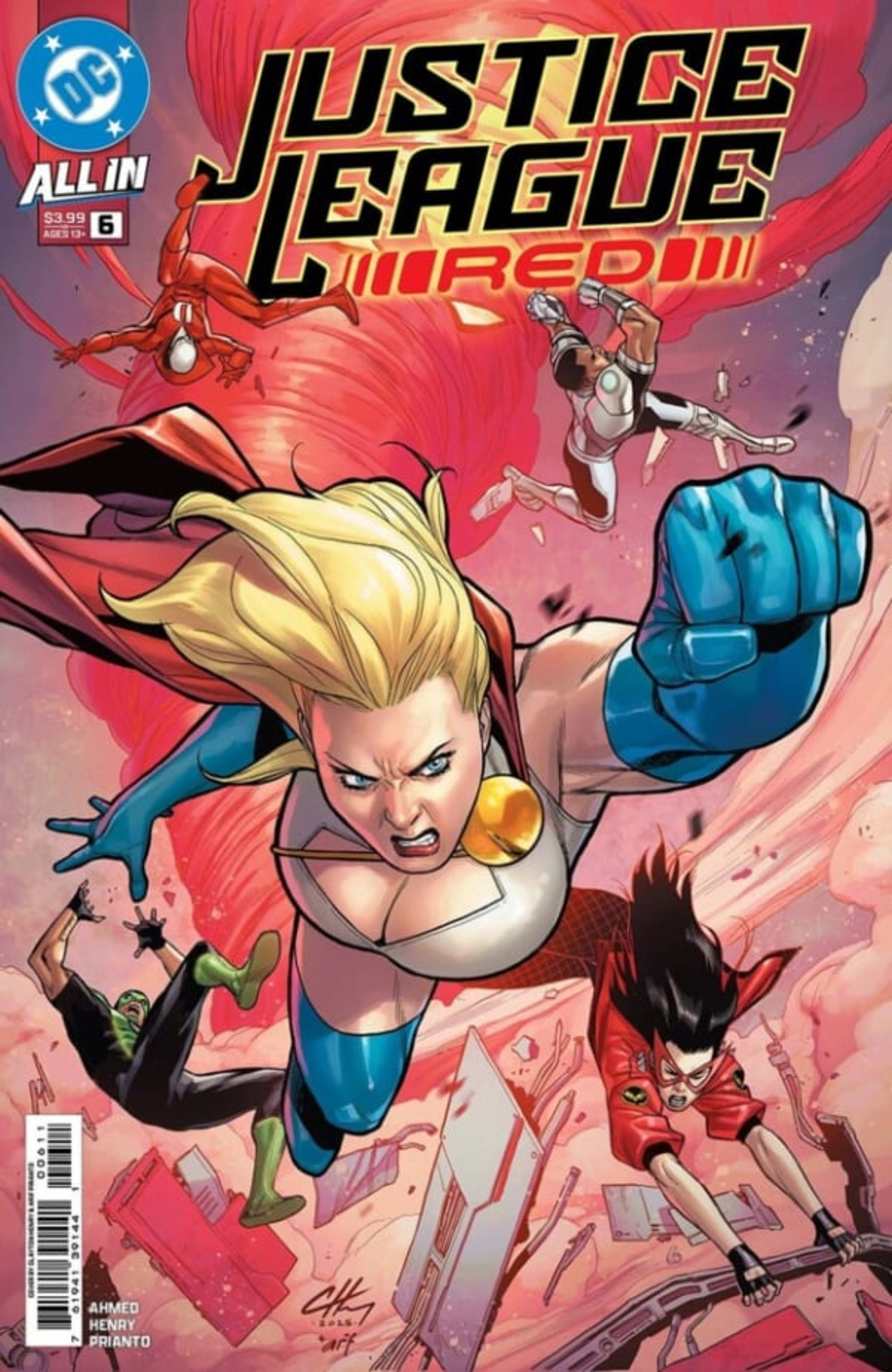 Justice League Red 6