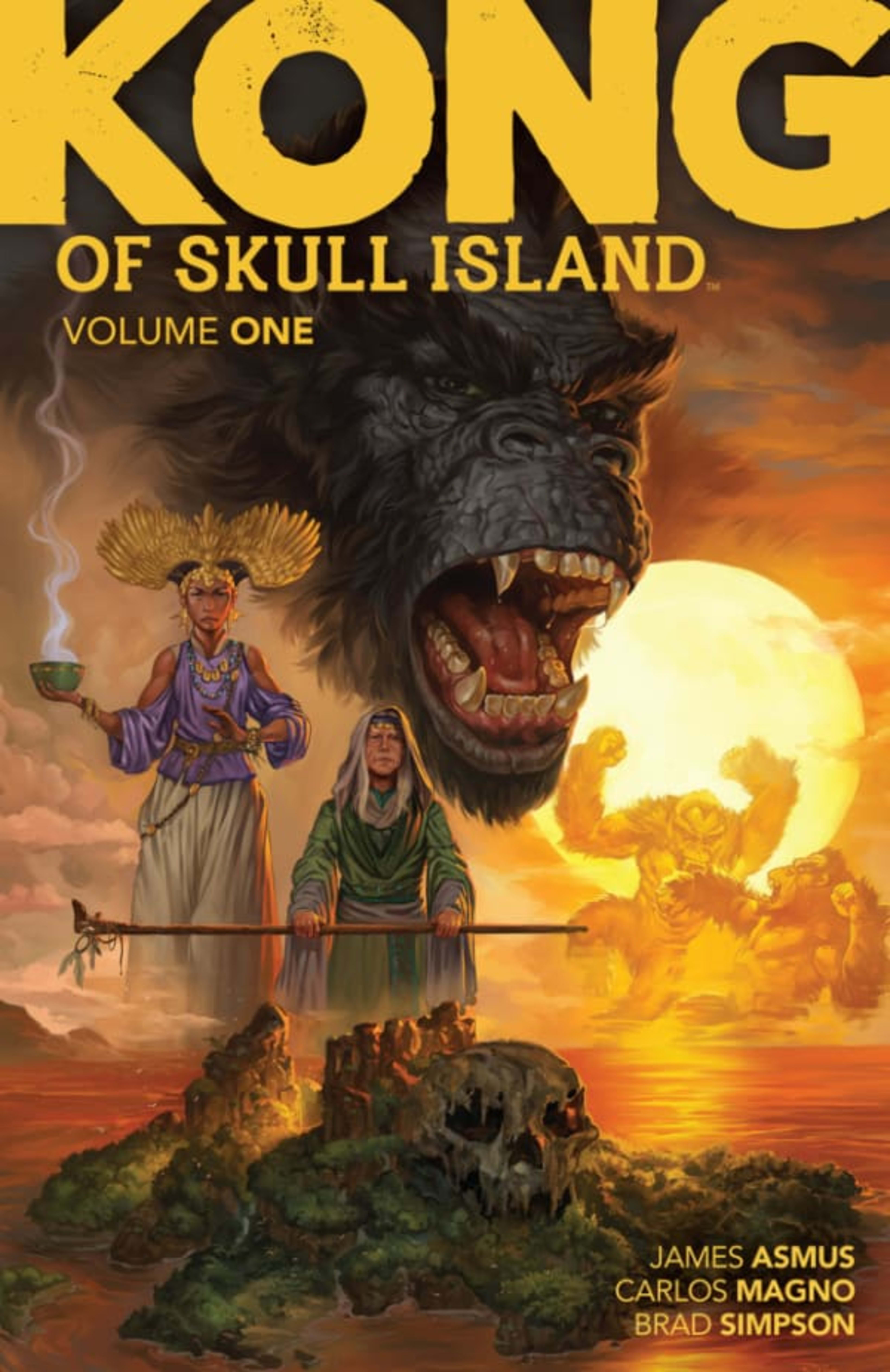 Kong of Skull Island cover — © Boom! Studios