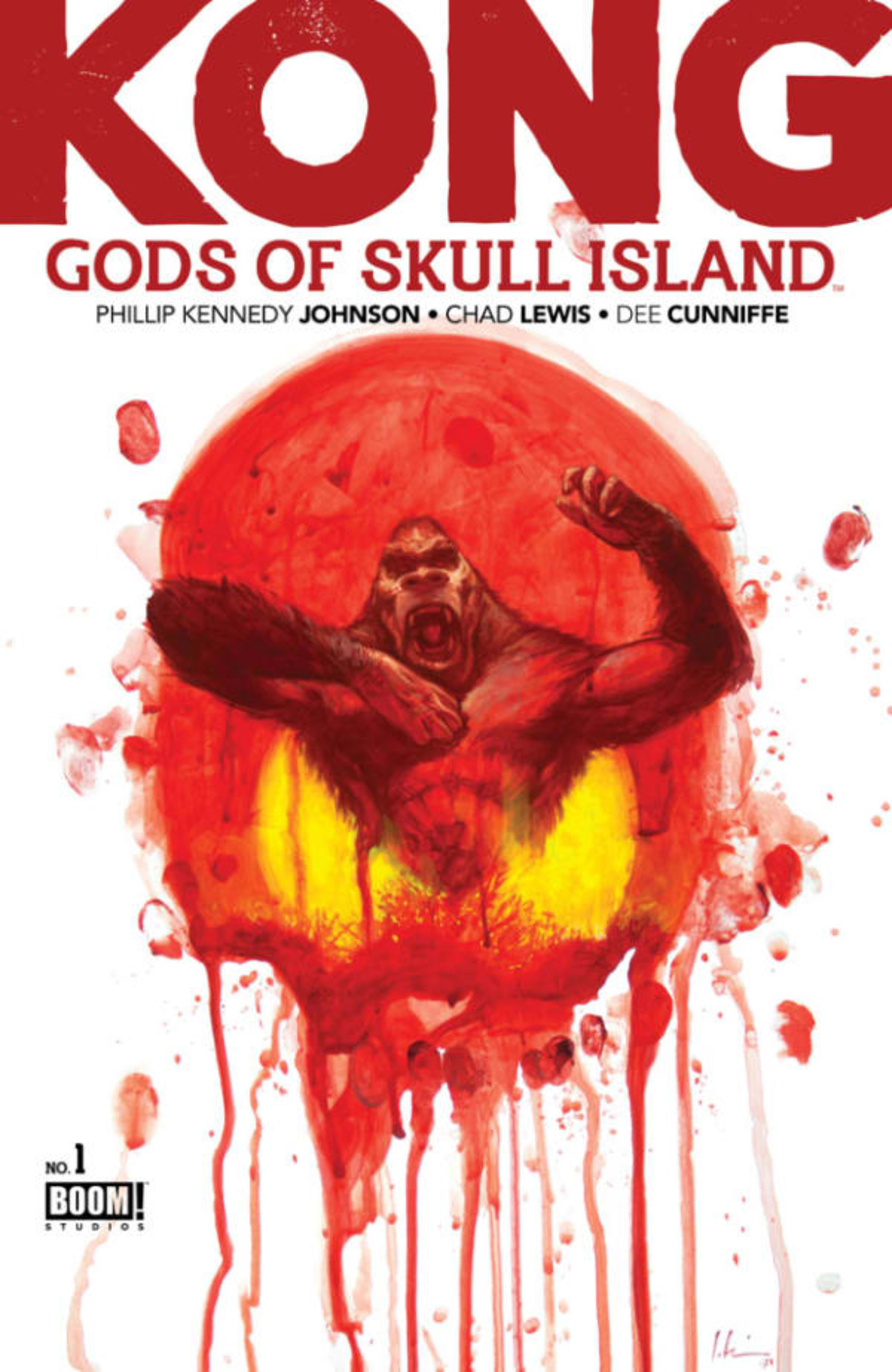 Kong: Gods of Skull Island cover — © Boom! Studios