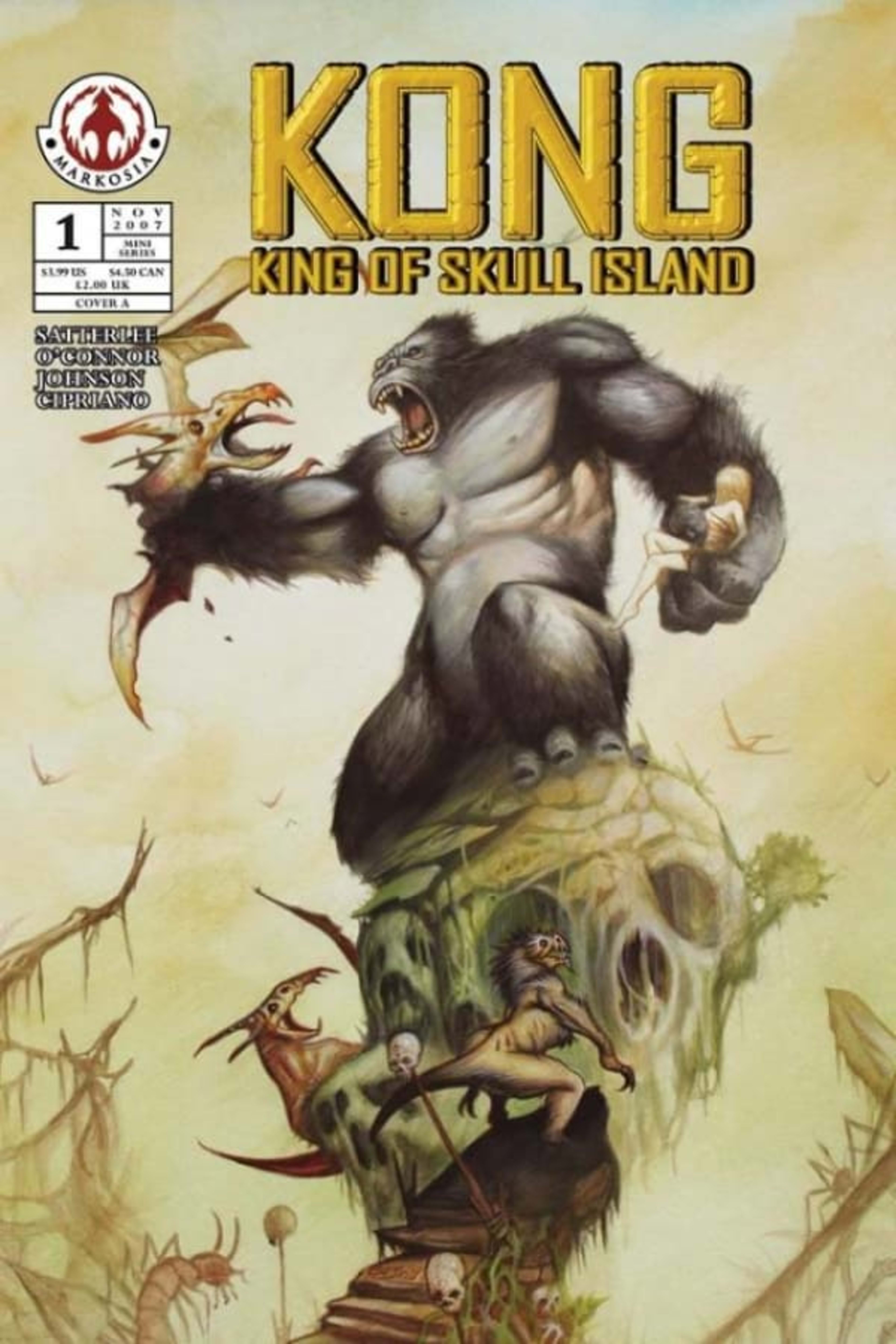 Kong: King of Skull Island cover — © AAM/Markosia