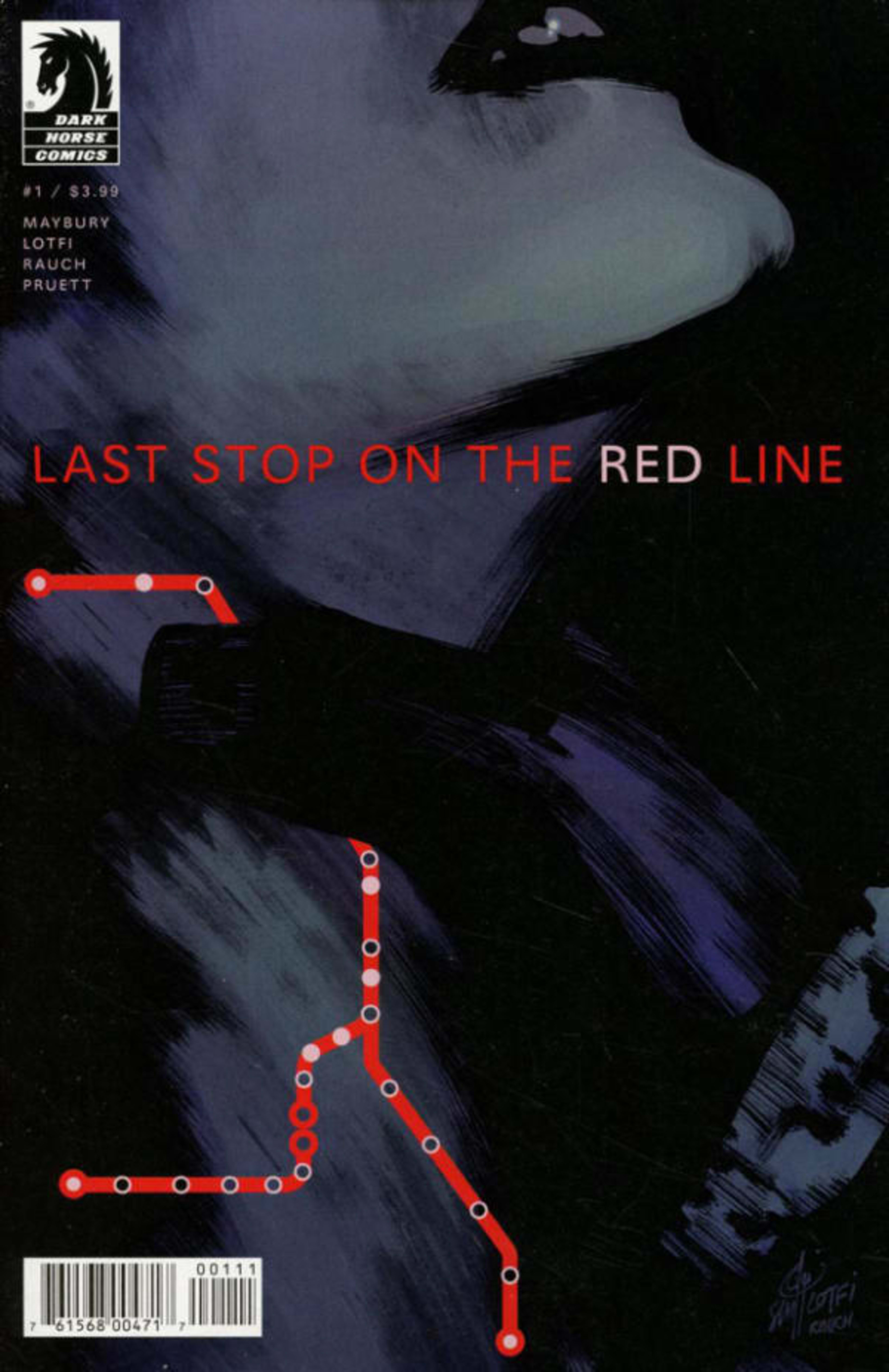 Last Stop On the Red Line cover — © Dark Horse Comics