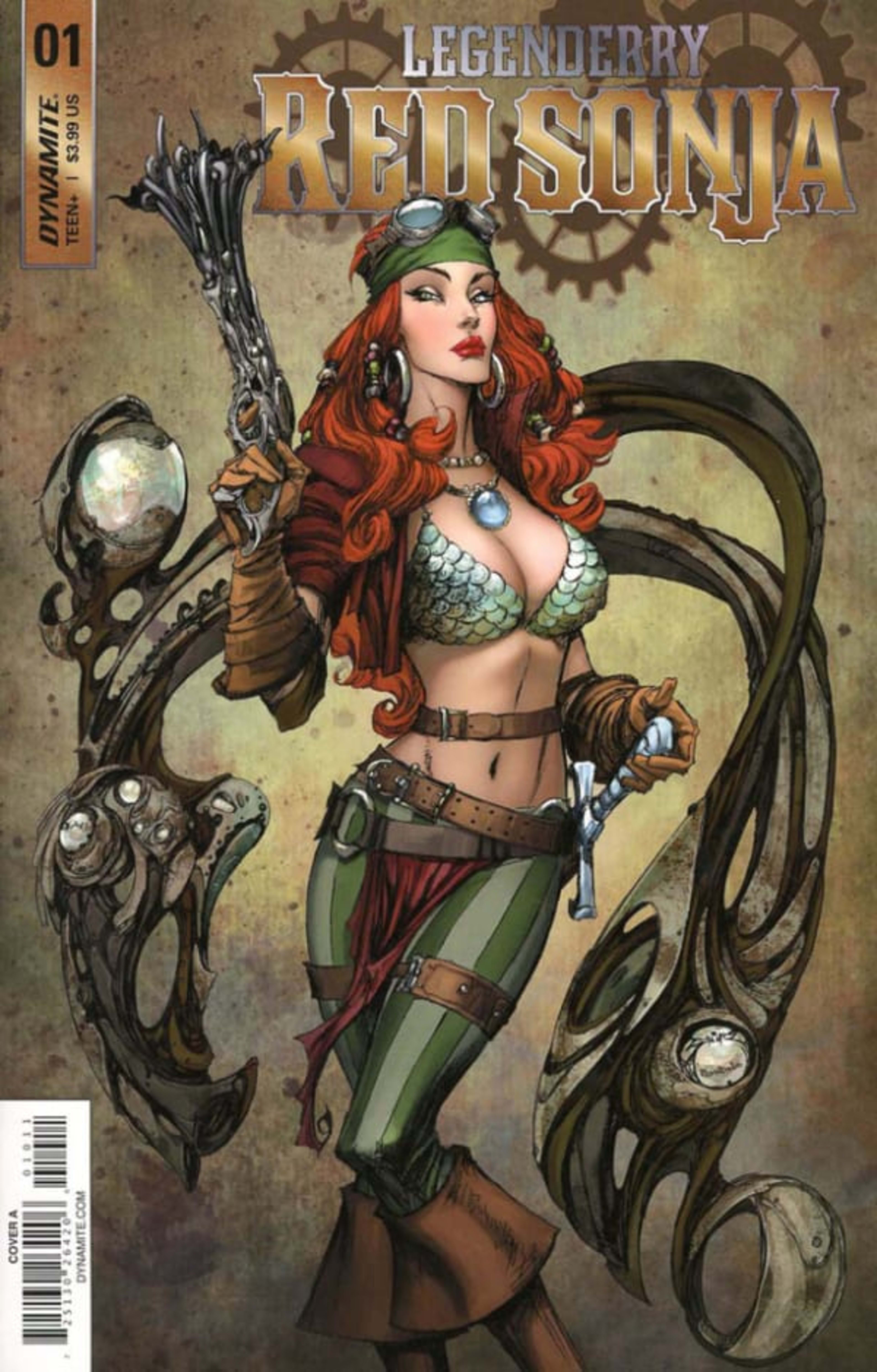 Legenderry Red Sonja cover — © Dynamite Entertainment