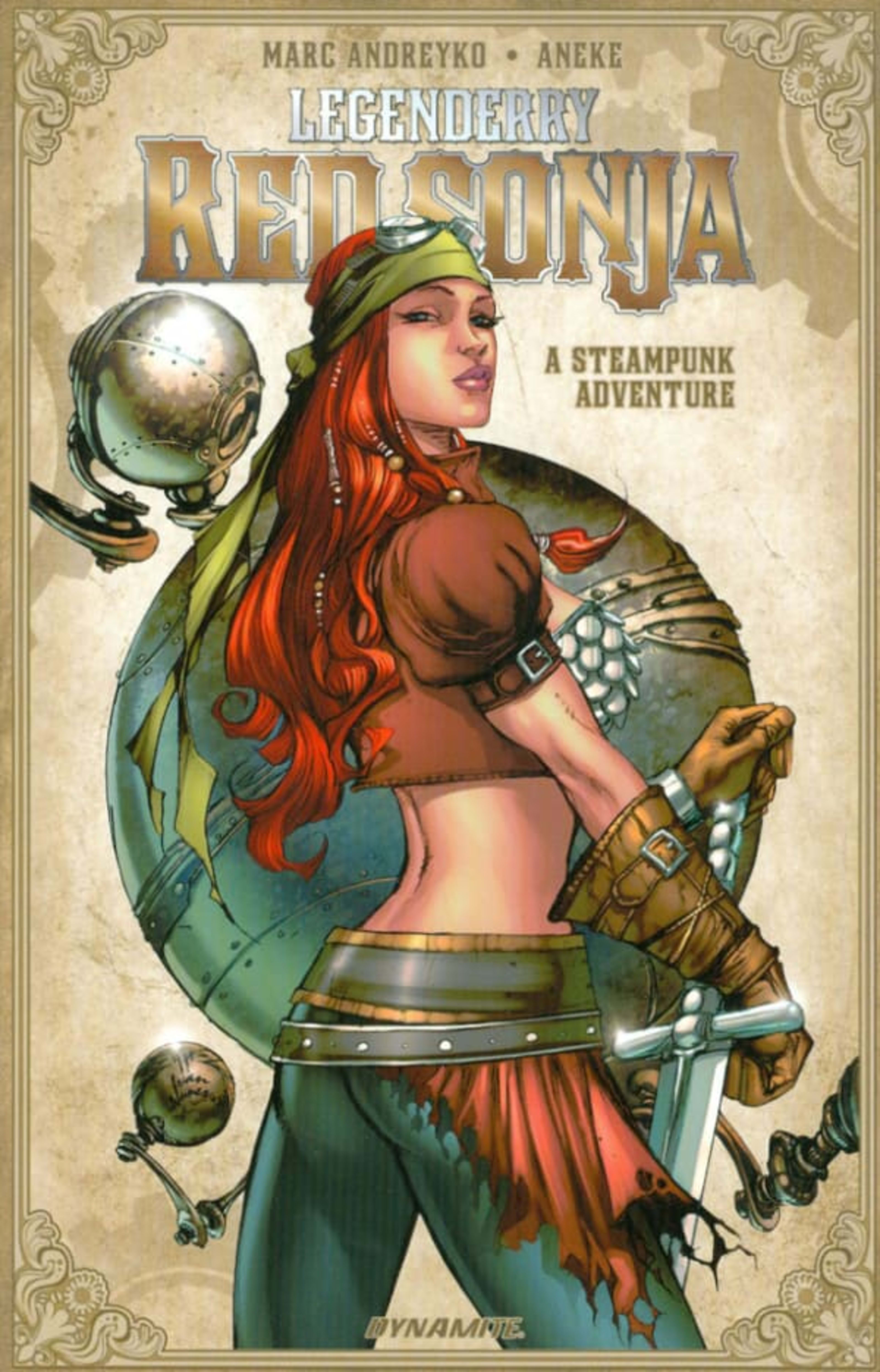 Legenderry: Red Sonja cover — © Dynamite Entertainment