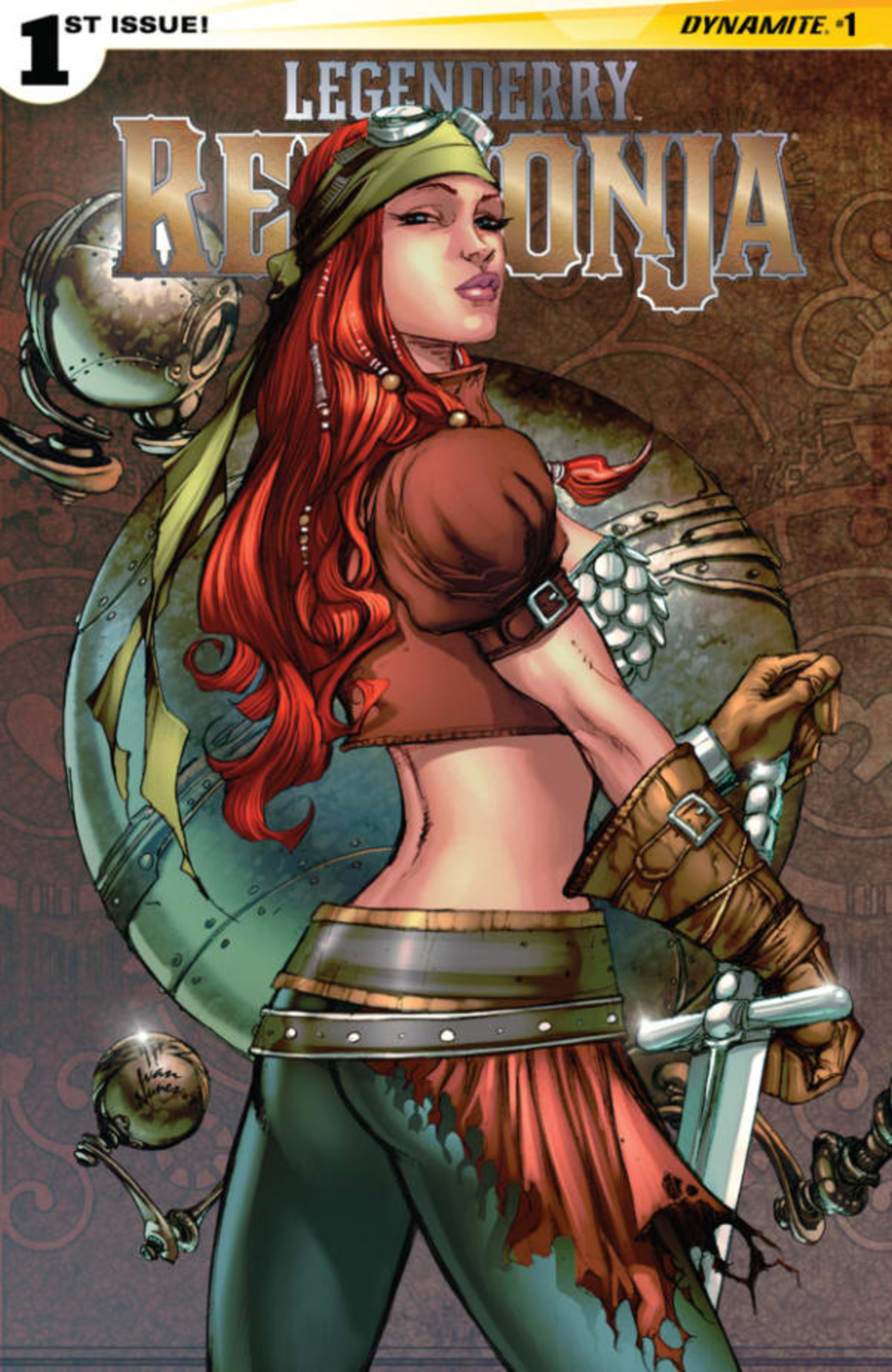 Legenderry: Red Sonja cover — © Dynamite Entertainment
