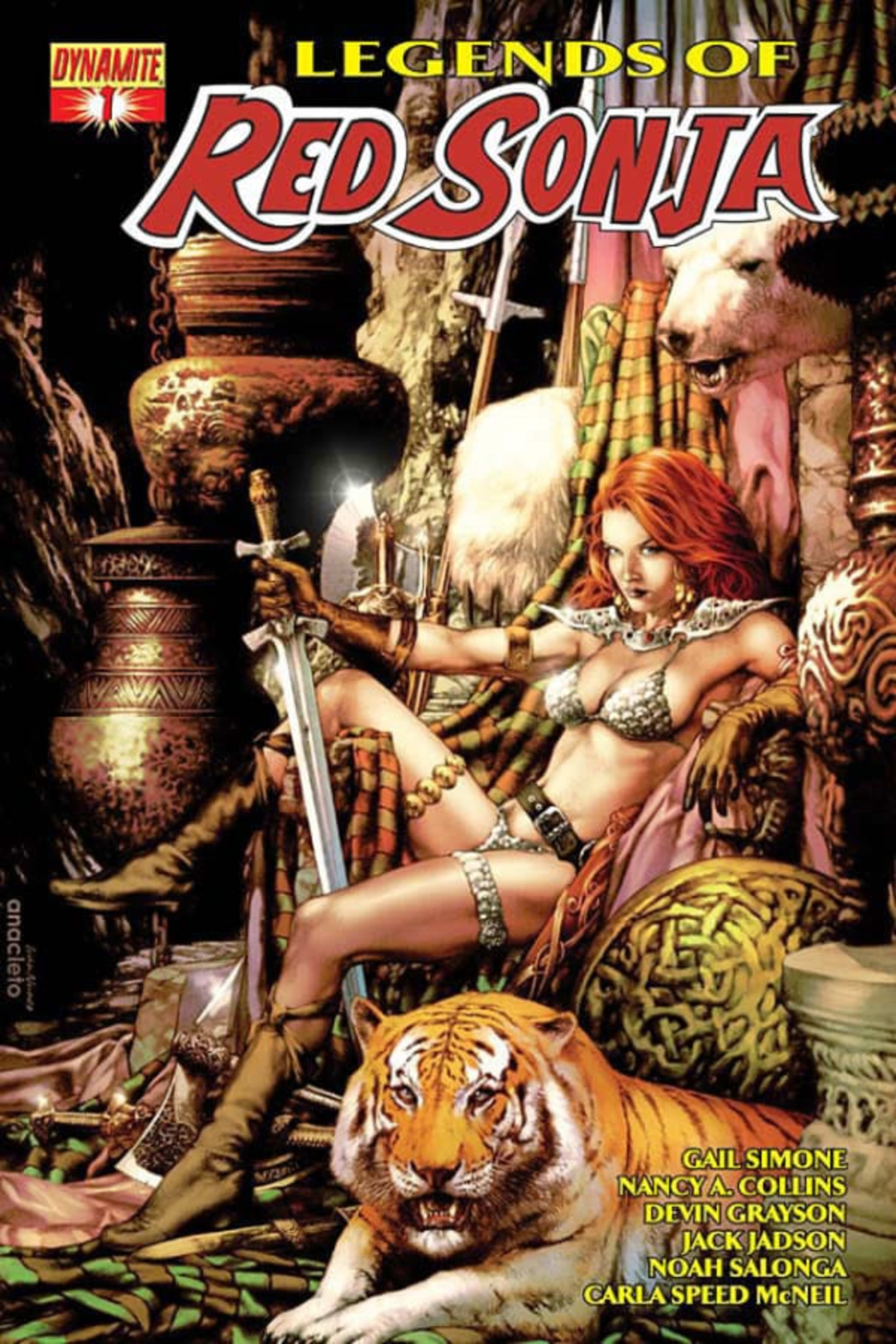 Legends of Red Sonja cover — © Dynamite Entertainment