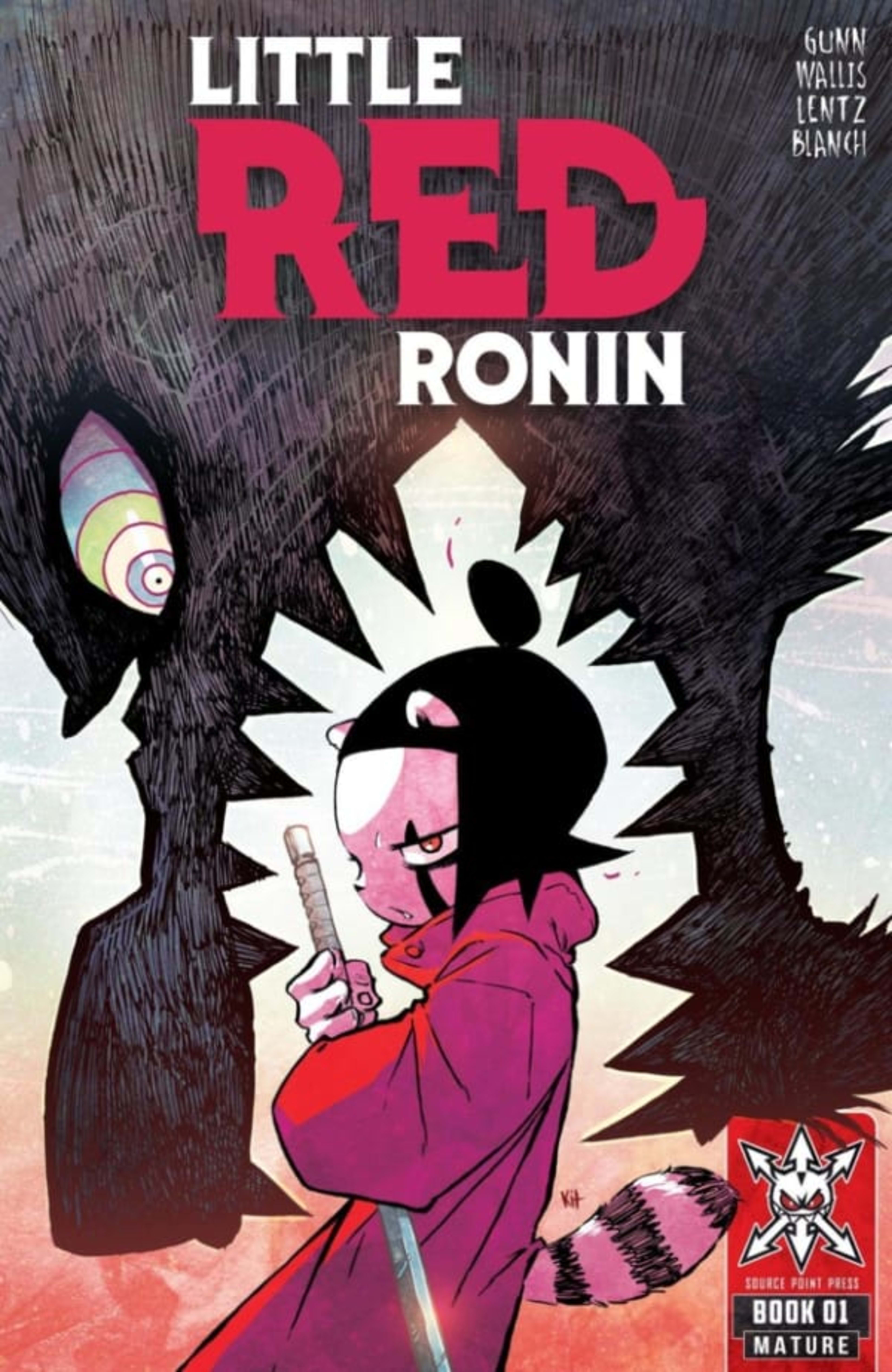 Little Red Ronin cover — © Source Point Press
