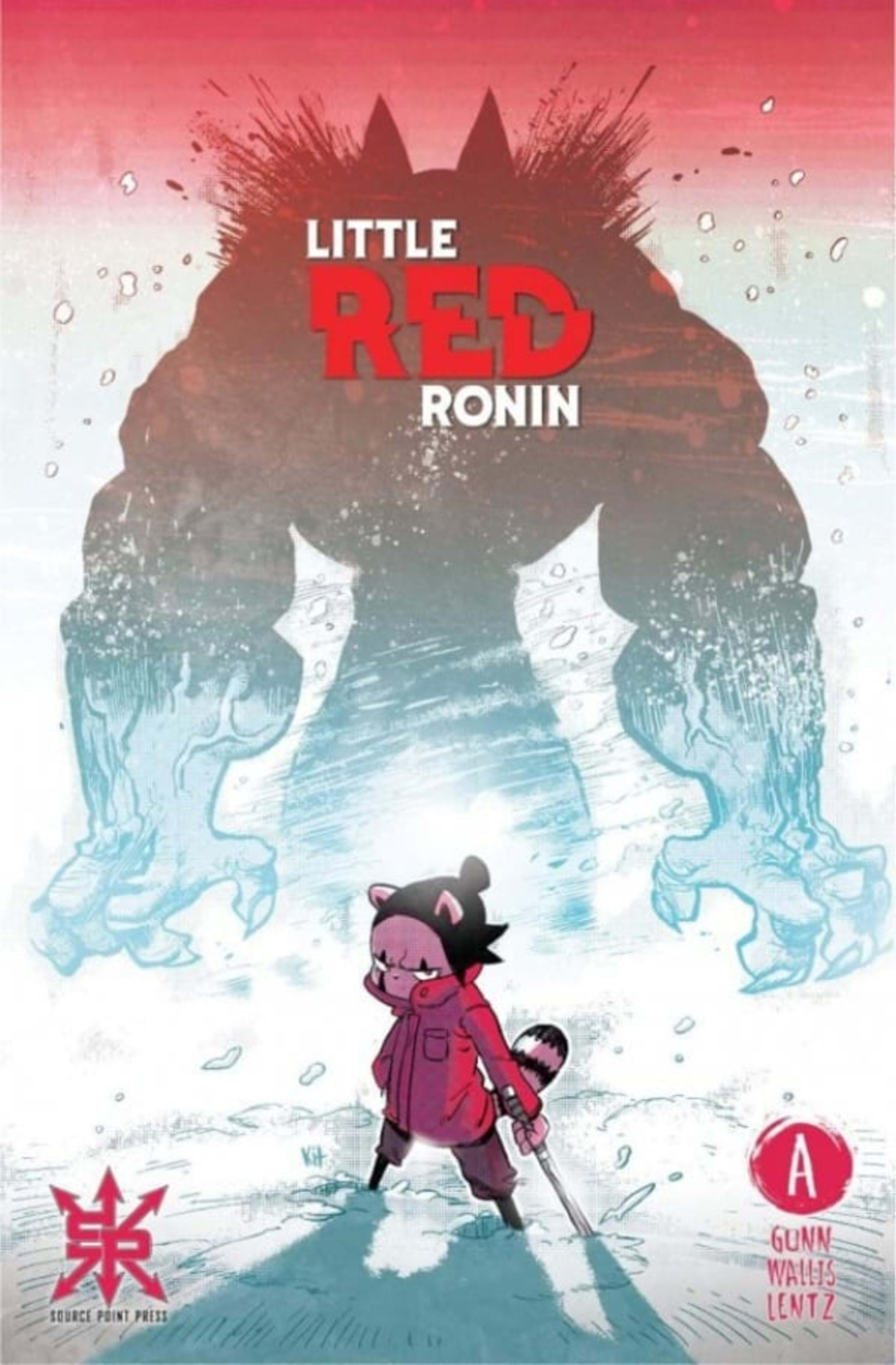 Little Red Ronin Ashcan cover — © Source Point Press