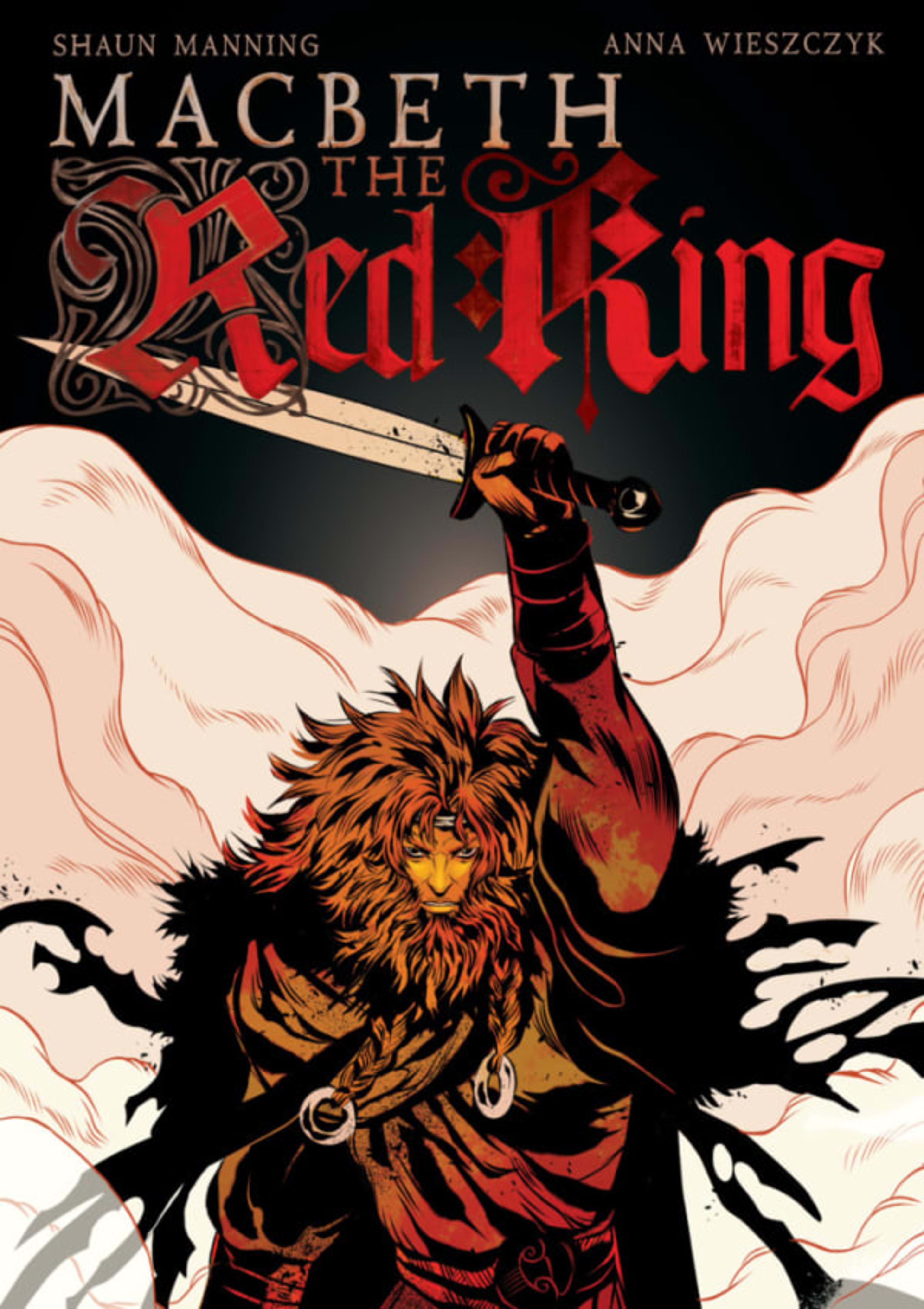 Macbeth: The Red King cover — © Lucha Comics