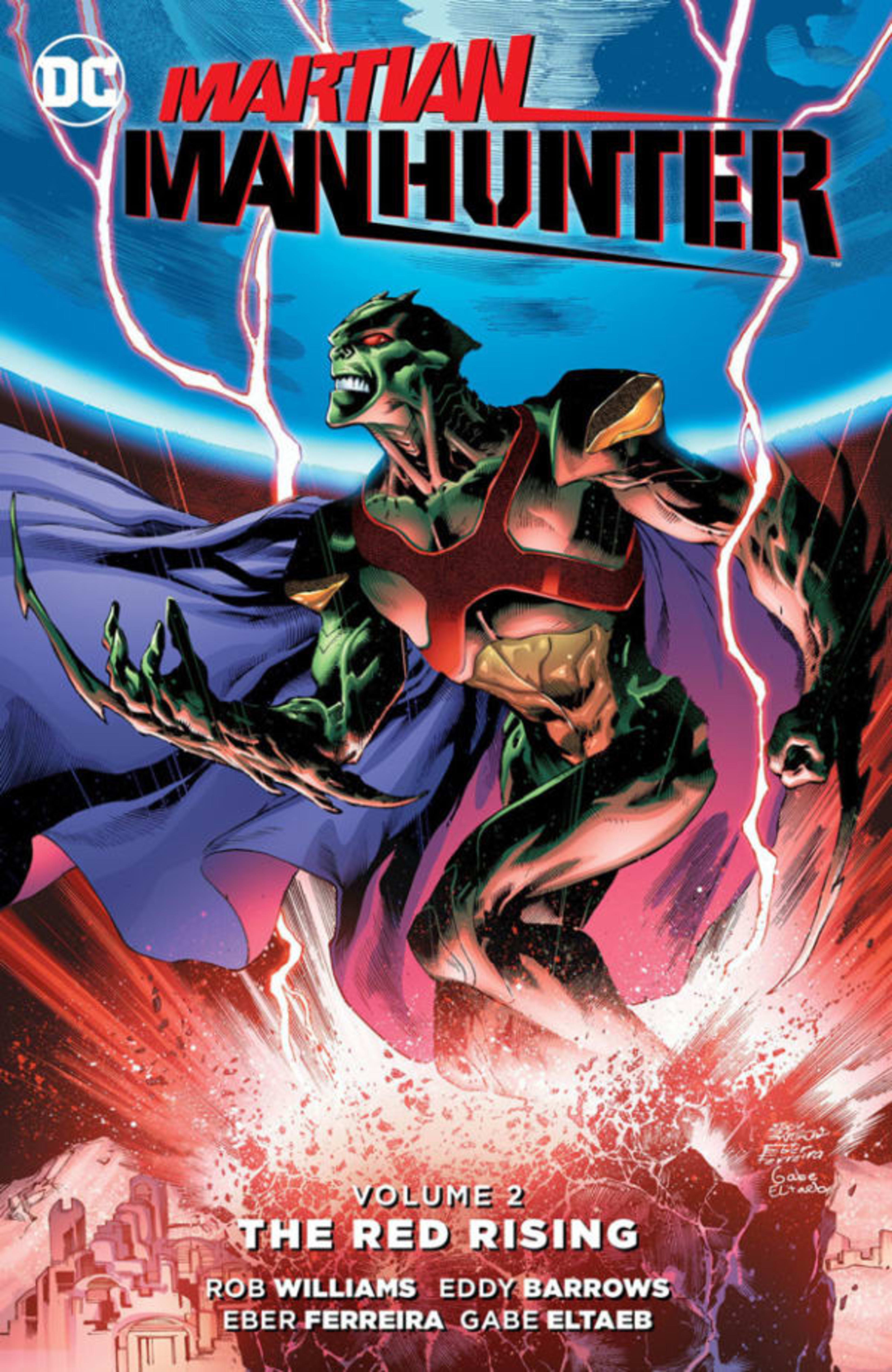 Martian Manhunter: The Red Rising cover — © DC Comics