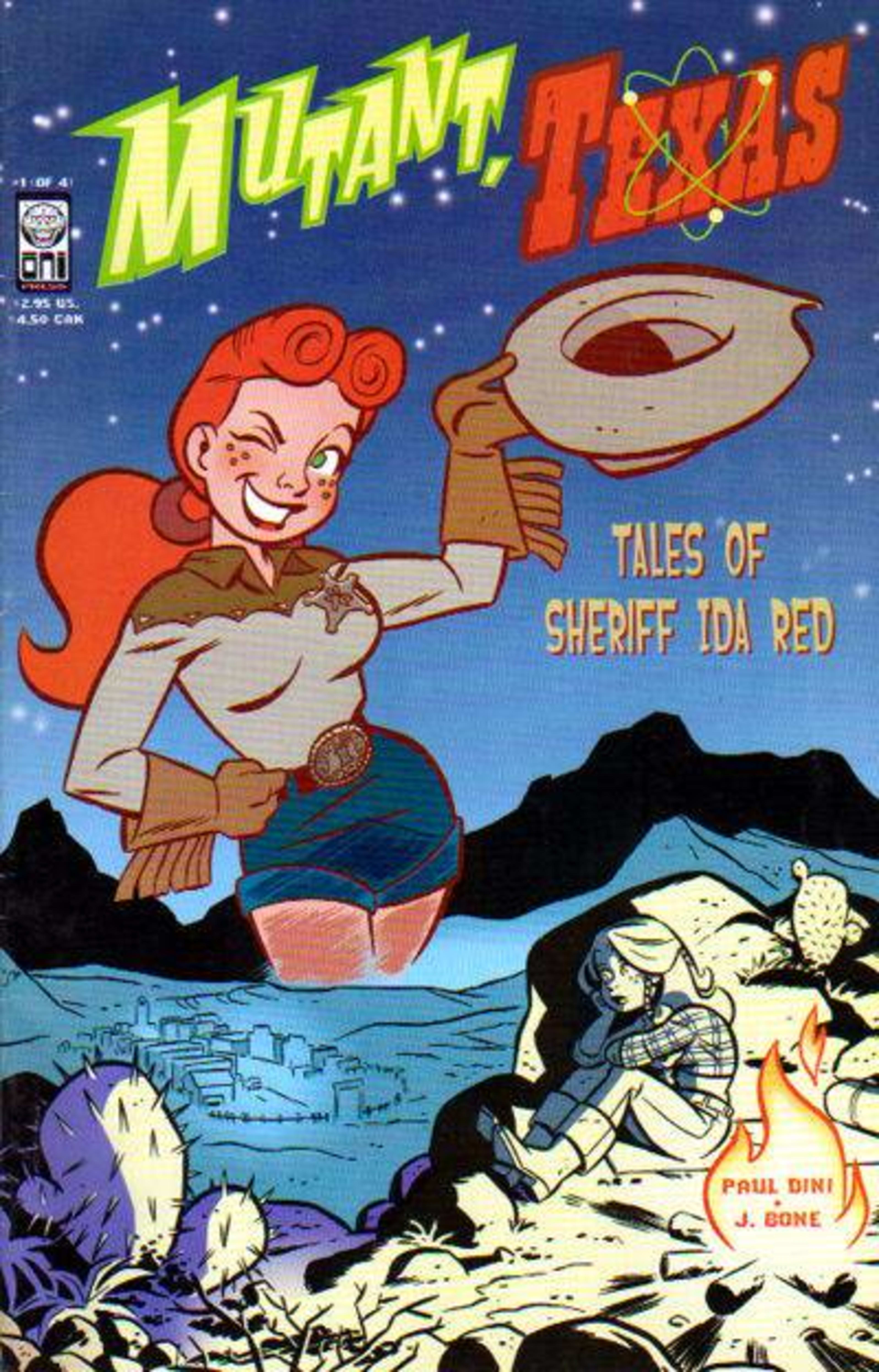 Mutant, Texas: Tales of Ida Red cover — © Oni Press