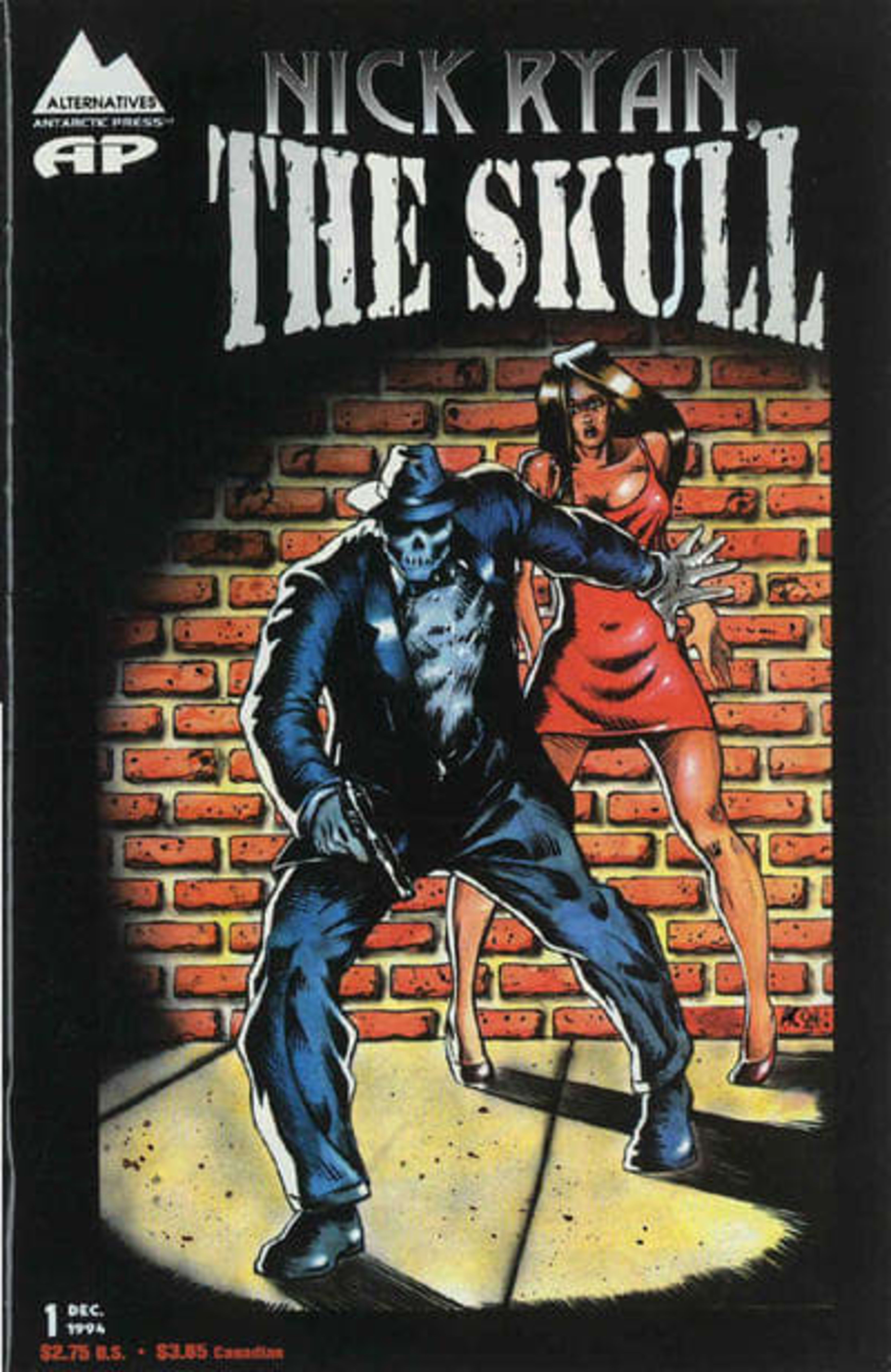 Nick Ryan the Skull cover — © Antarctic Press