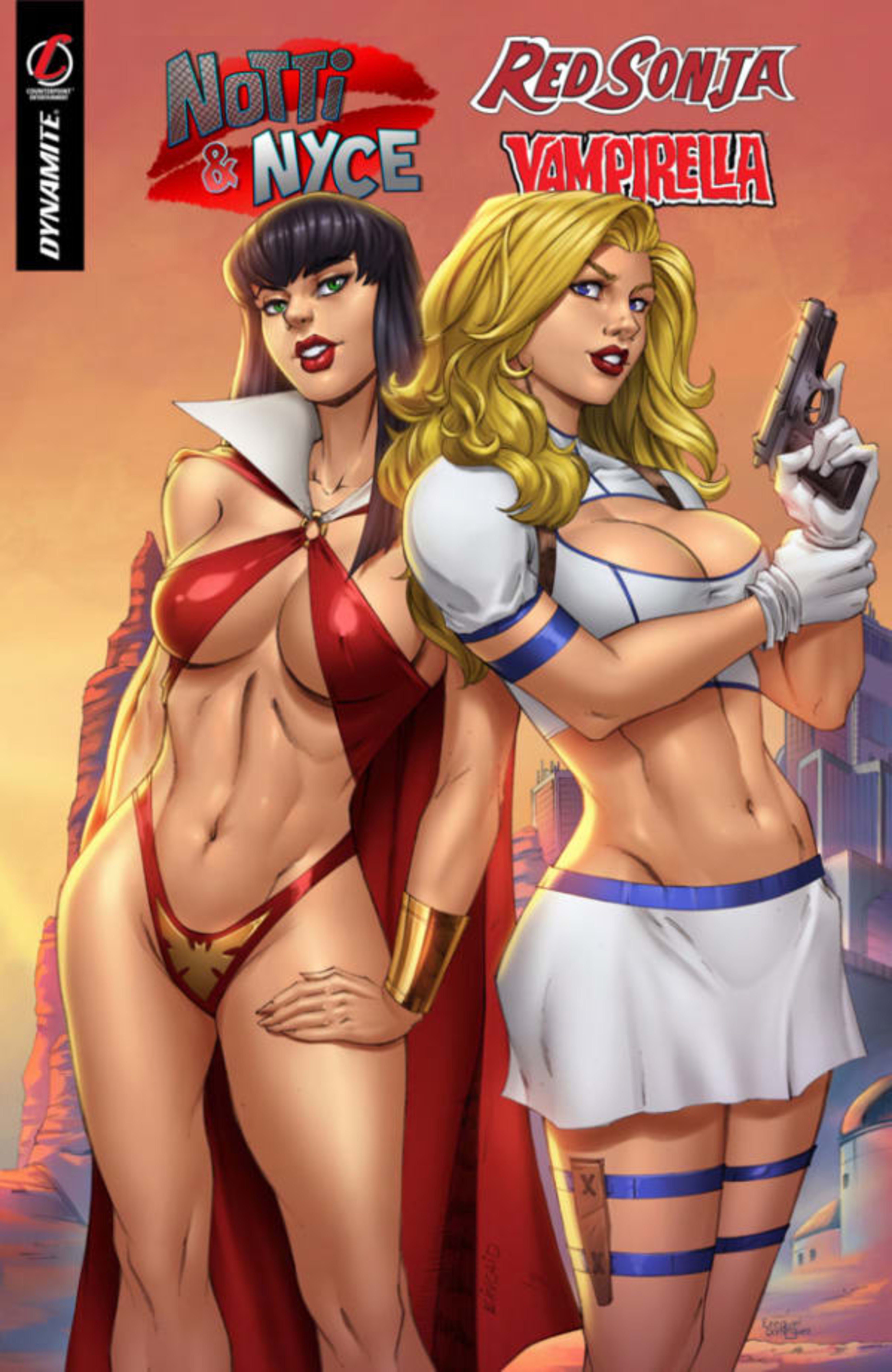 Notti & Nyce Red Sonja Vampirella 1