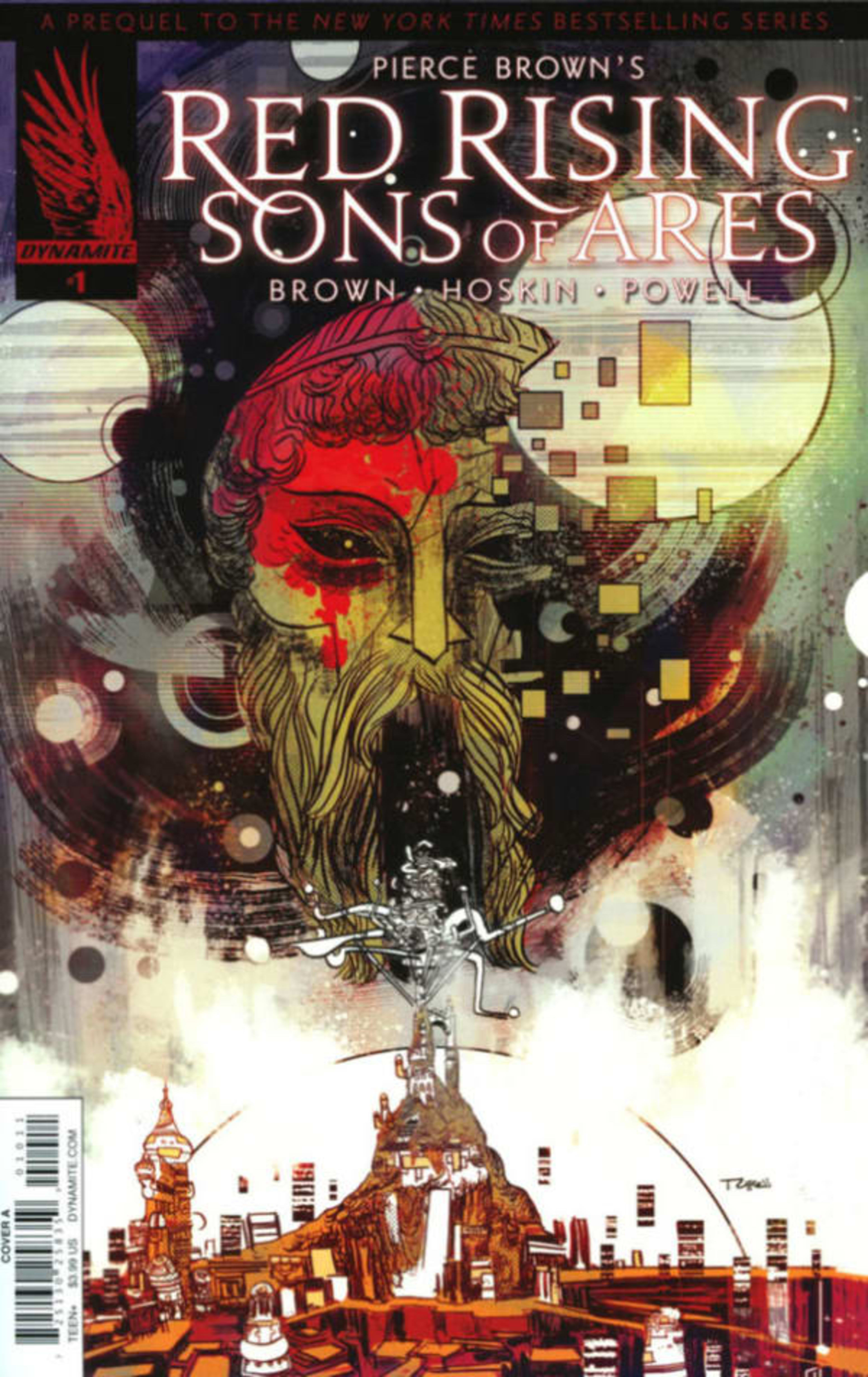 Pierce Brown's Red Rising: Sons of Ares cover — © Dynamite Entertainment